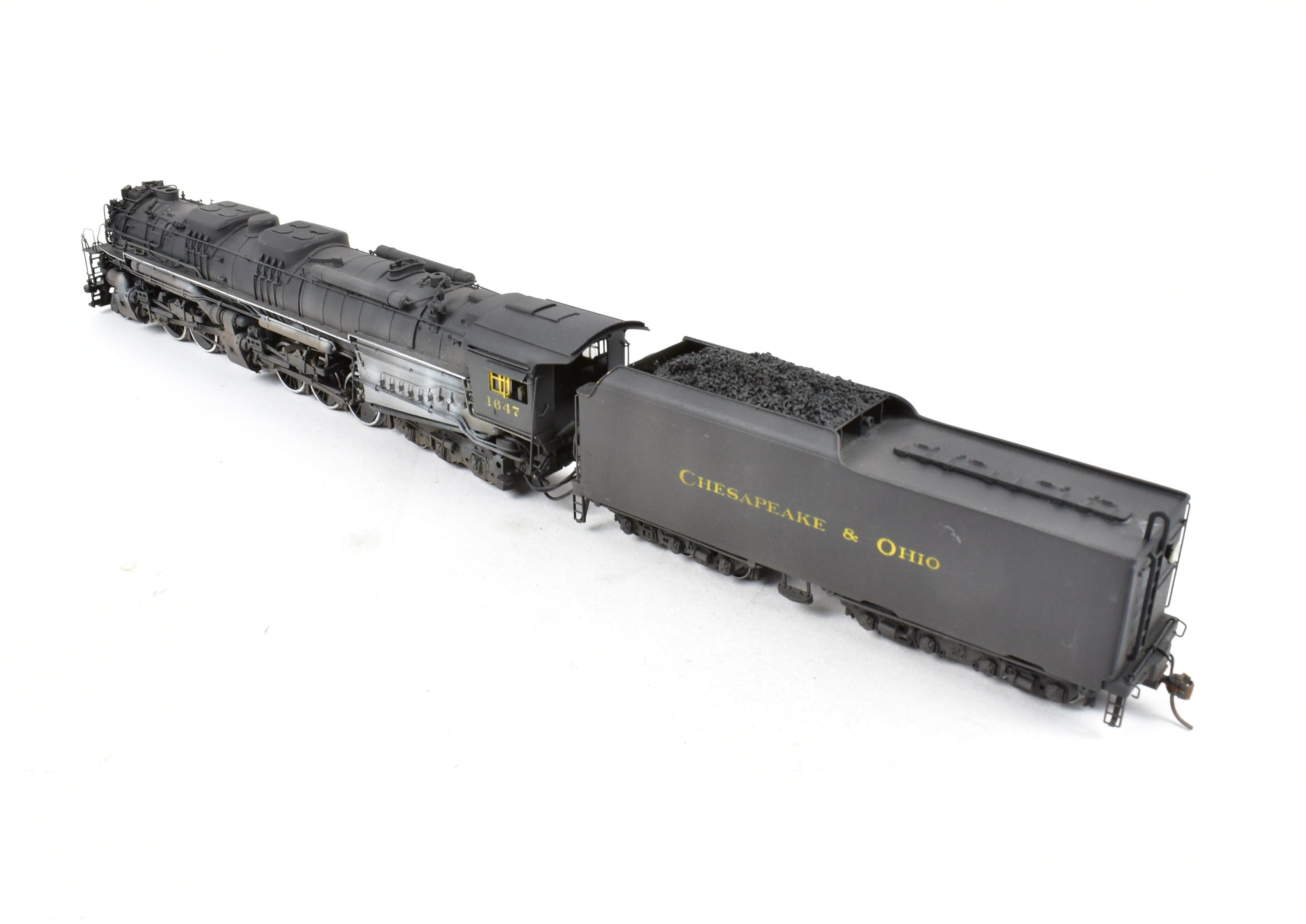 HO Brass Key Imports C&O Chesapeake & Ohio 2-6-6-6 Allegheny #1647 DCC Sound Model
