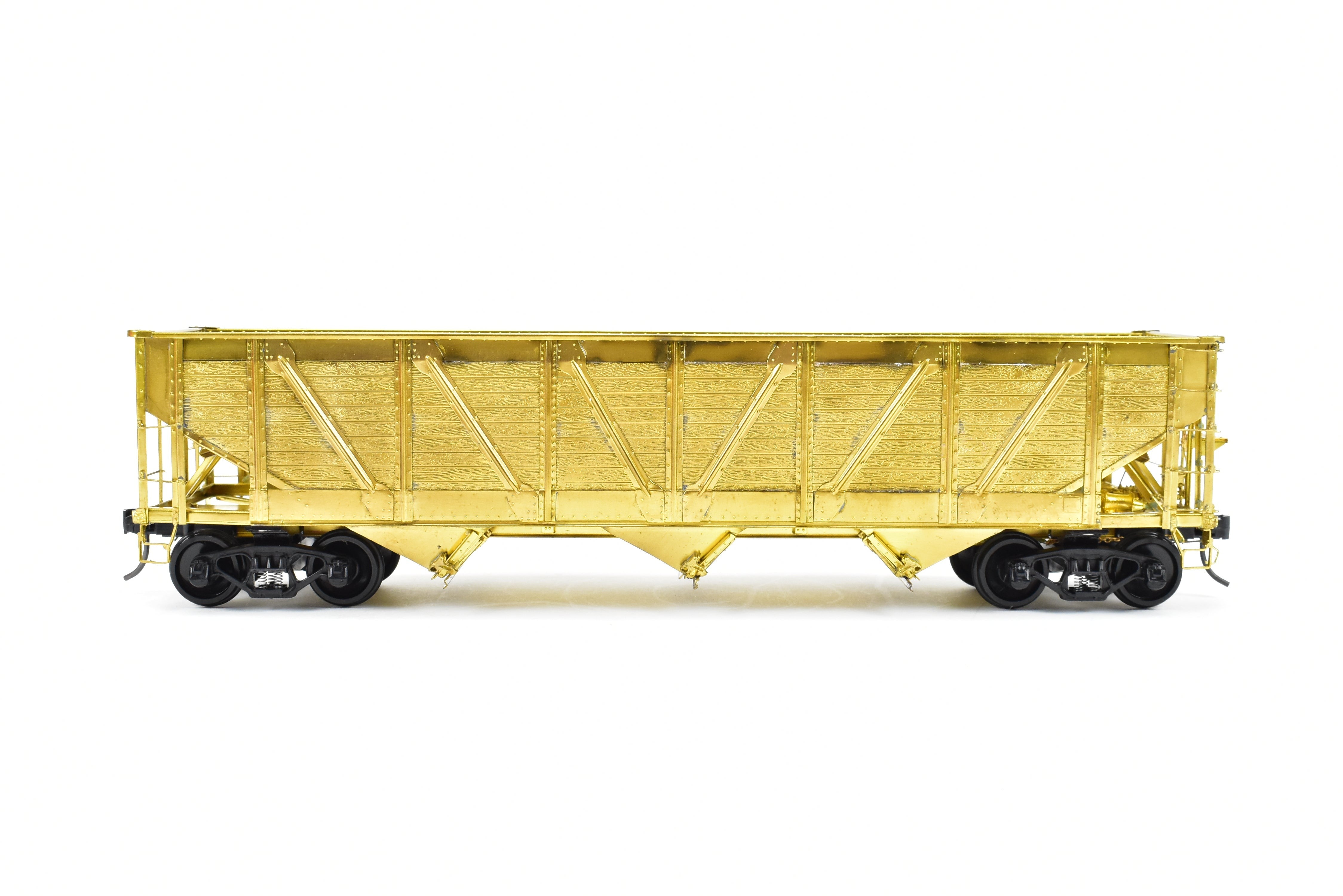O Brass Precision Scale Co. Norfolk & Western 70-Ton Triple Bay Hopper Model