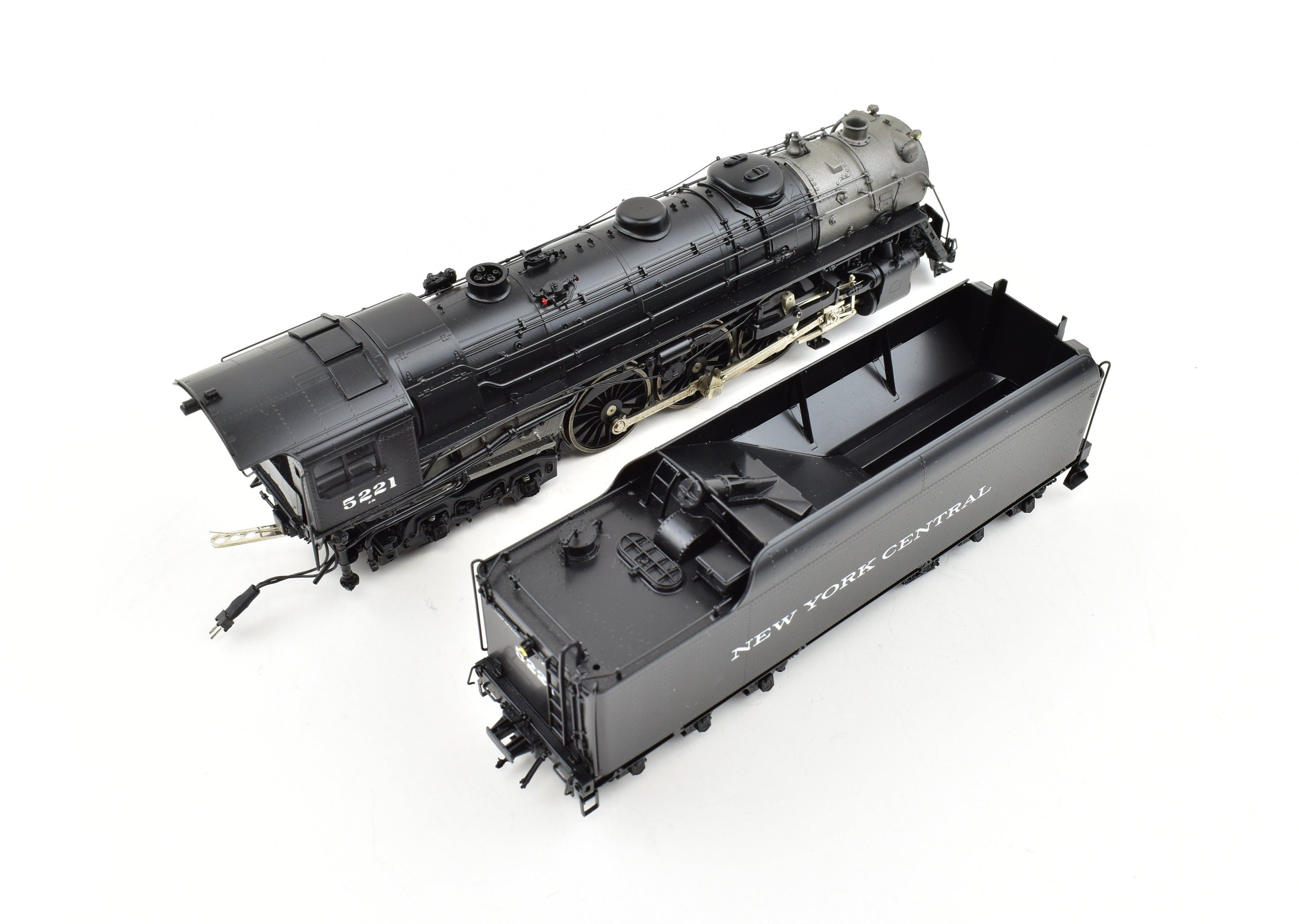 HO Scale Brass Model Train - Overland Models NYC (New York Central) J - 1b 4 - 6 - 4 Hudson FP Locomotive #5221