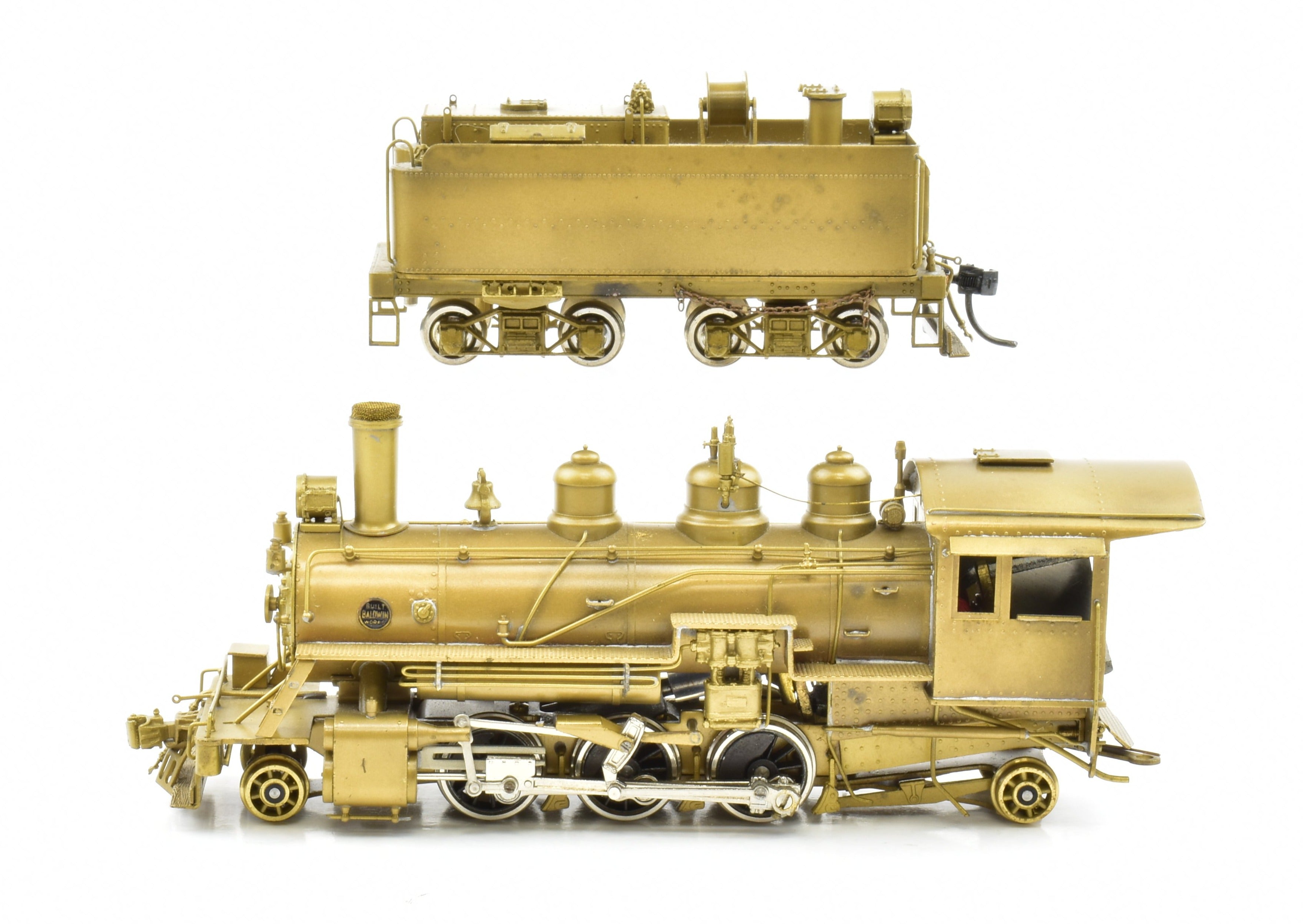 1977 HO Brass PFM United #105 2-6-2 Baldwin Logger Model Train