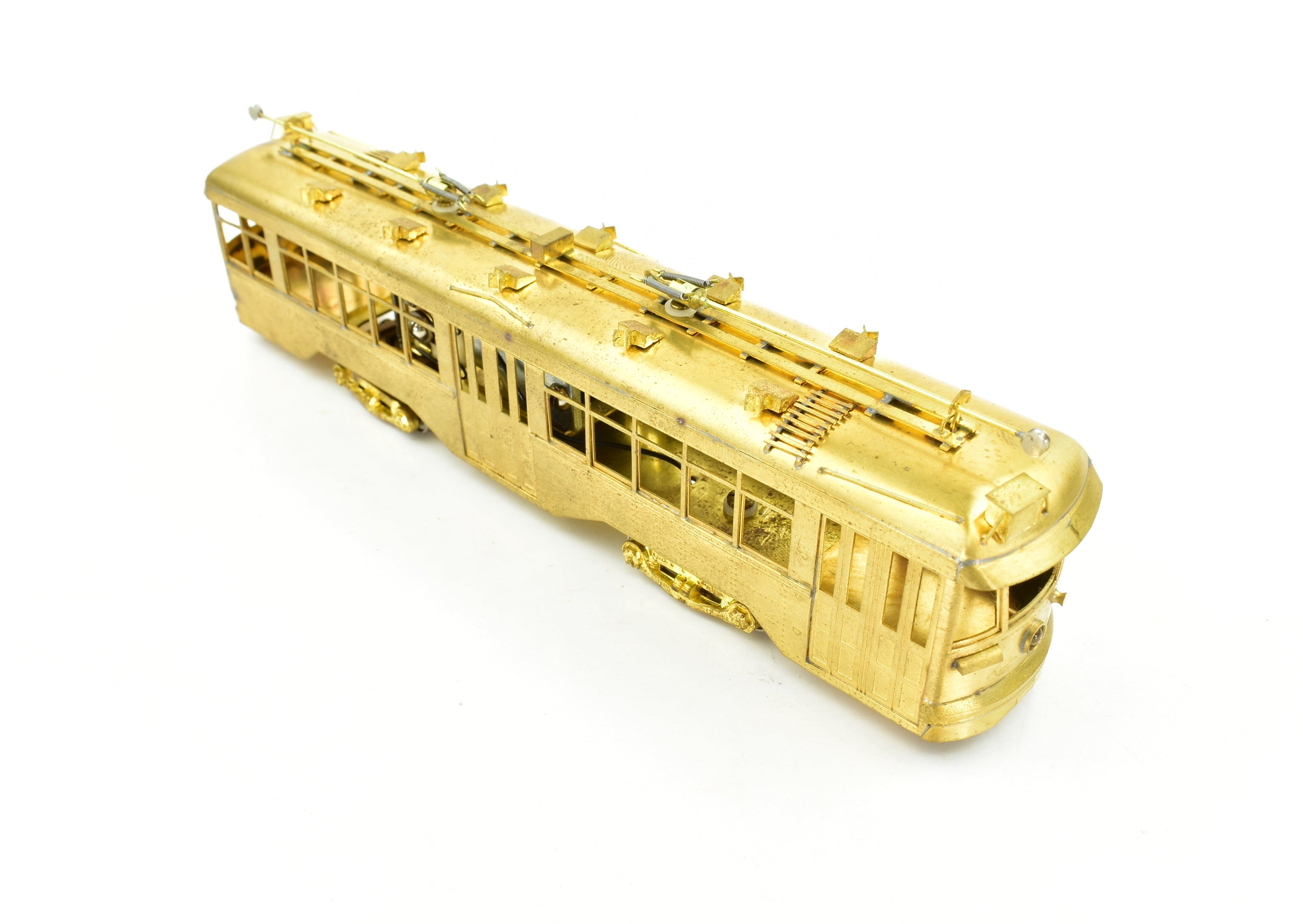 High - Quality HO Scale Brass Los Angeles Railway Type M - 1 Streetcar by S. Soho & Co. LARY