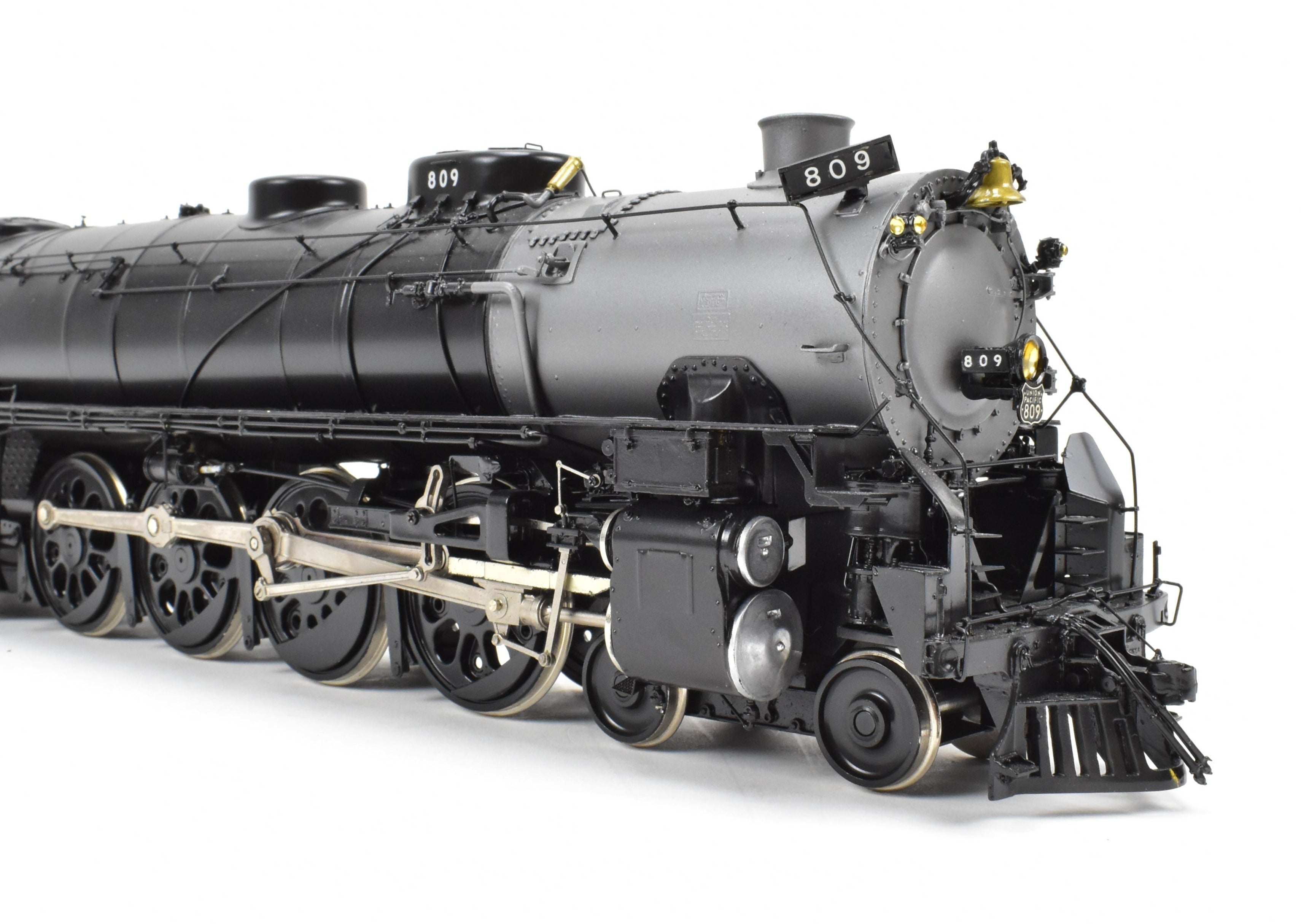 O Scale Brass Model Train - Overland Models, Inc. Union Pacific FEF - 1 4 - 8 - 4 Factory Painted Locomotive No. 809 As - Delivered