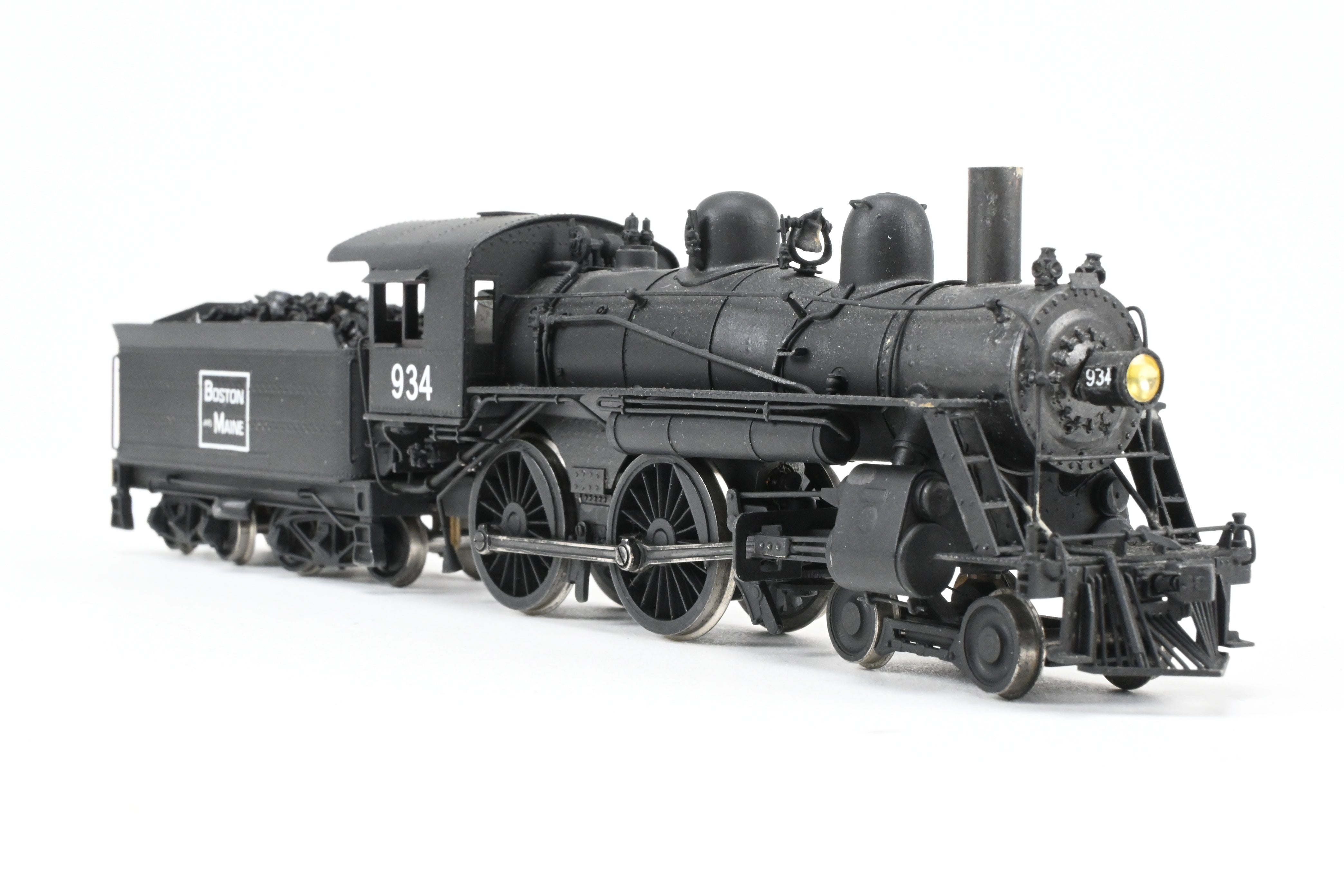 Custom Painted HO Brass B&M 4-4-0 Putnam Rebuild Model #934