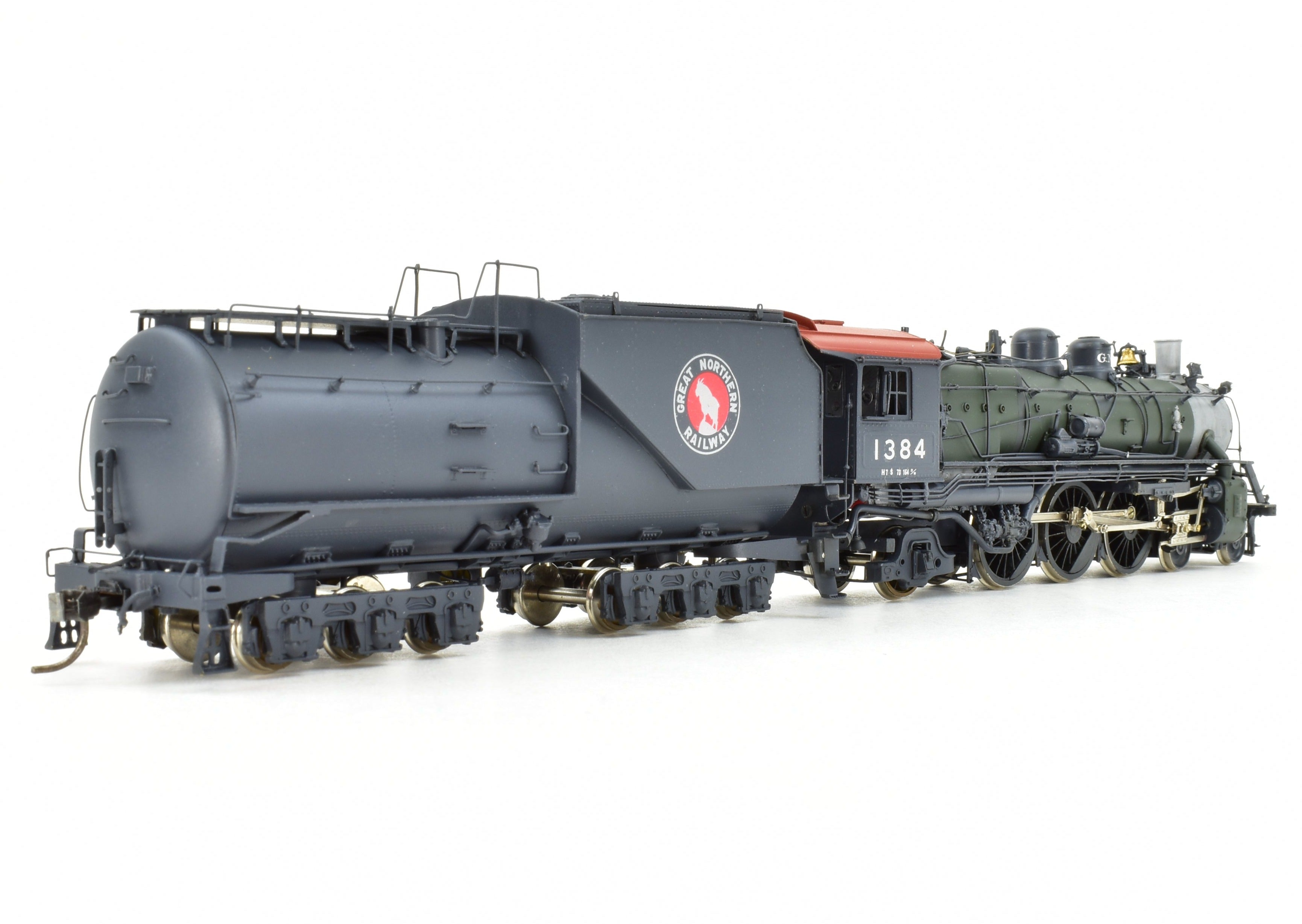 HO Brass Westside Model Co. GN - Great Northern 4-6-2 H-7 Professionally Painted Glacier Park Design