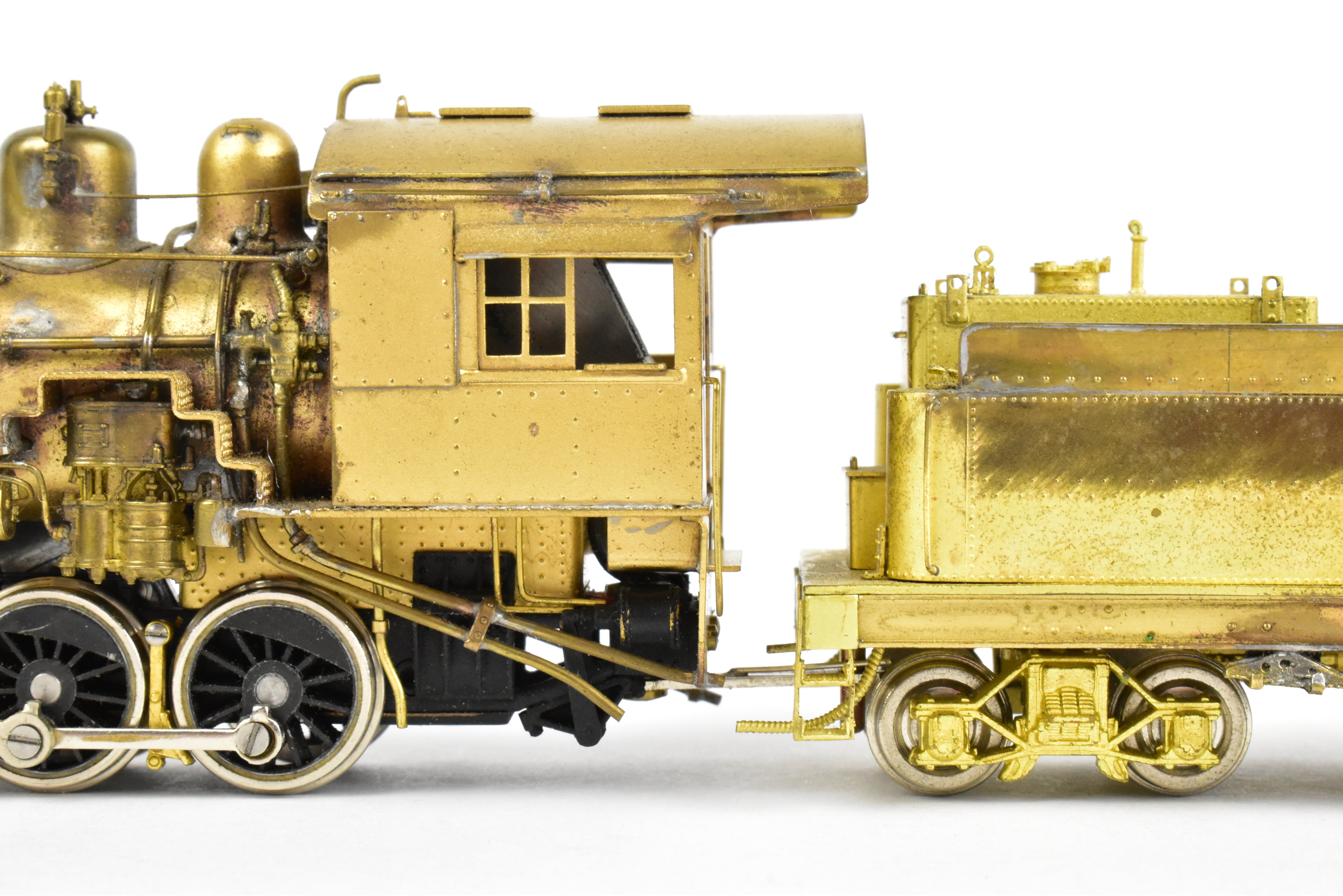 Custom HO Scale Brass Missouri Pacific 0-6-0 No. 9520 Locomotive Model Scratch Built by Joe G. Collias - One of a Kind!