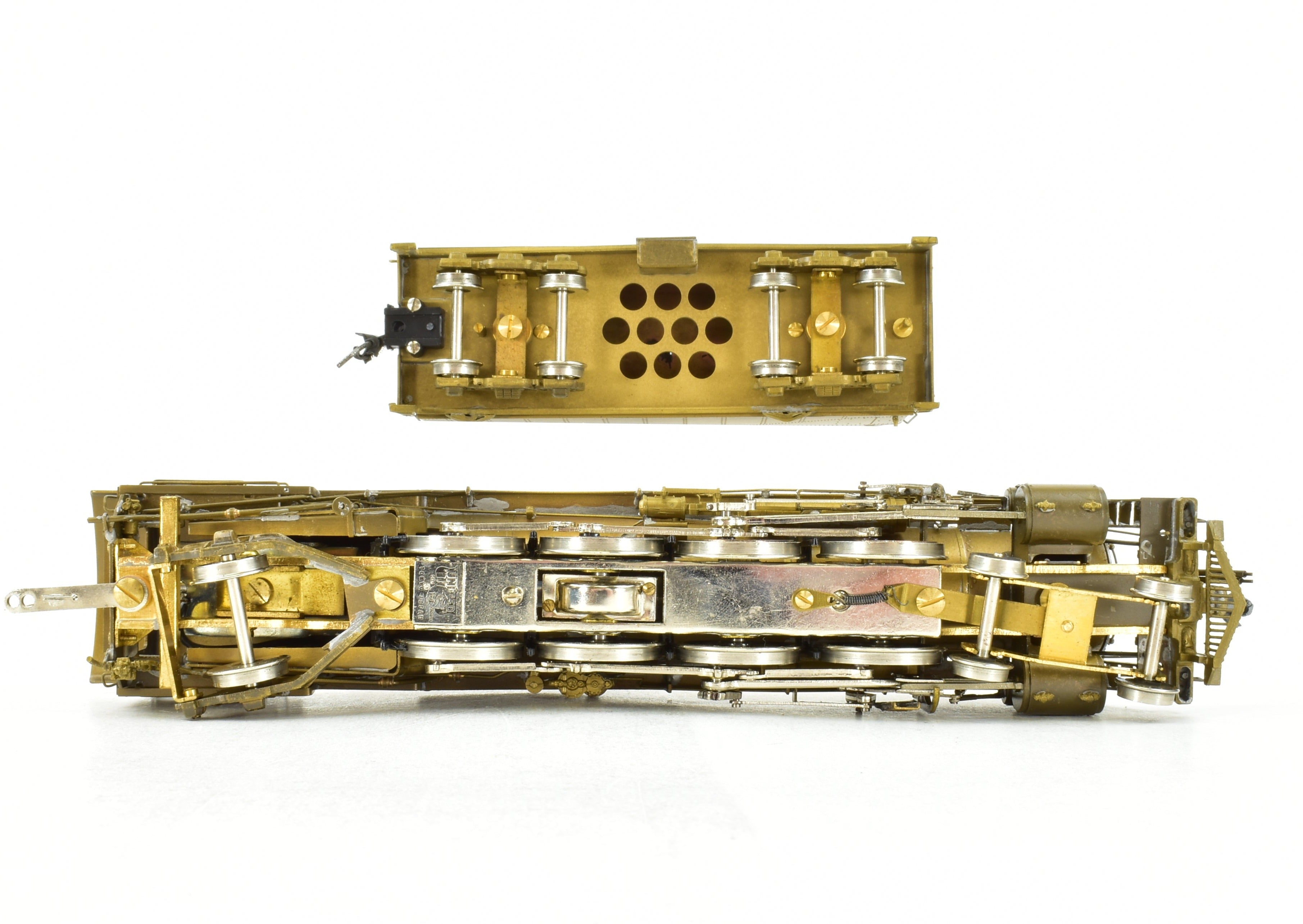 HO Scale Brass Pacific Fast Mail (PFM) Model Train - United Western Pacific 4-8-2 MT-44 Mountain Locomotive