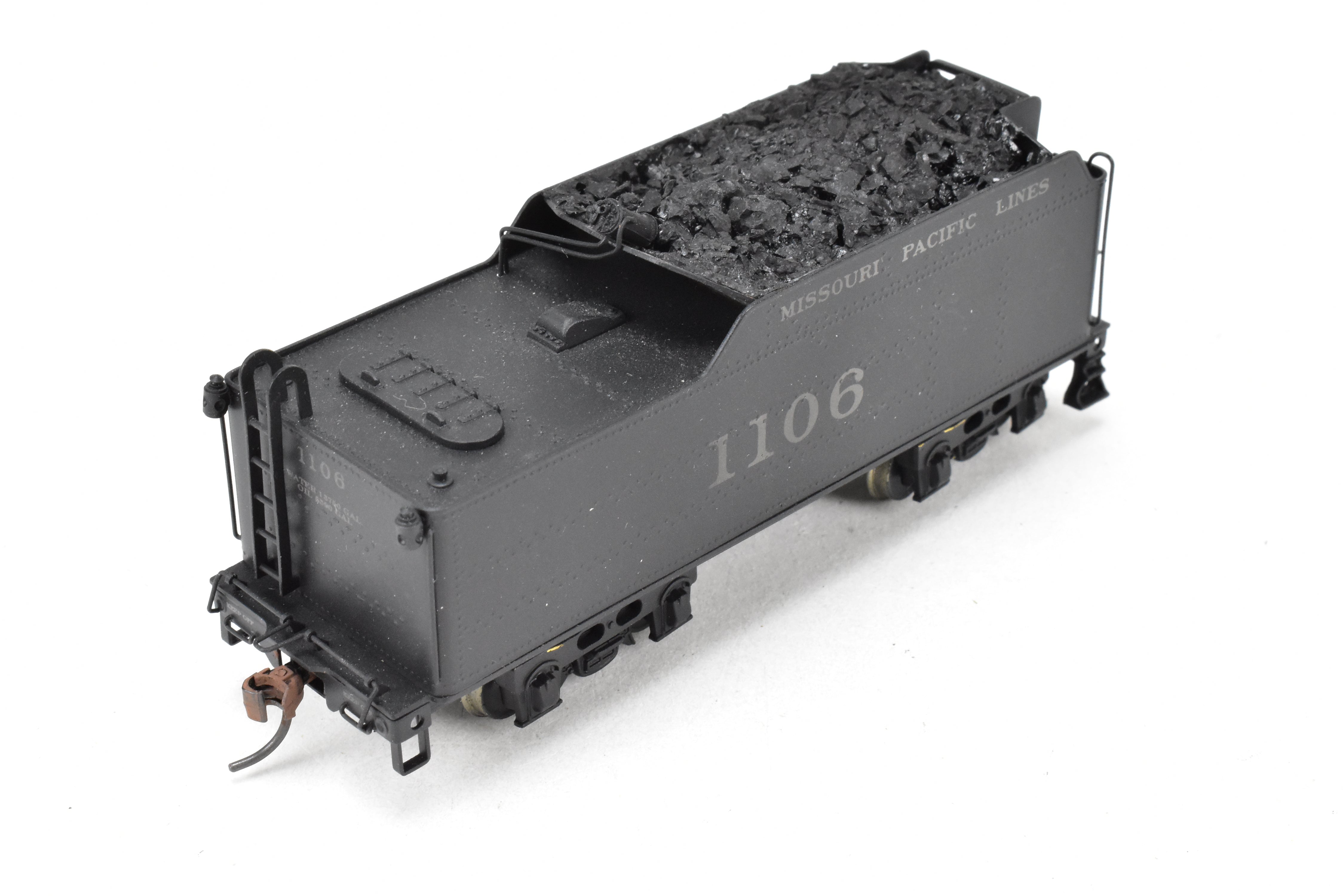 HO Scale Brass Hallmark Models Missouri Pacific Steam Locomotive: 1400 Class 2-8-2 Modified to 1100 Class with Brand - New Tender CP No. 1106