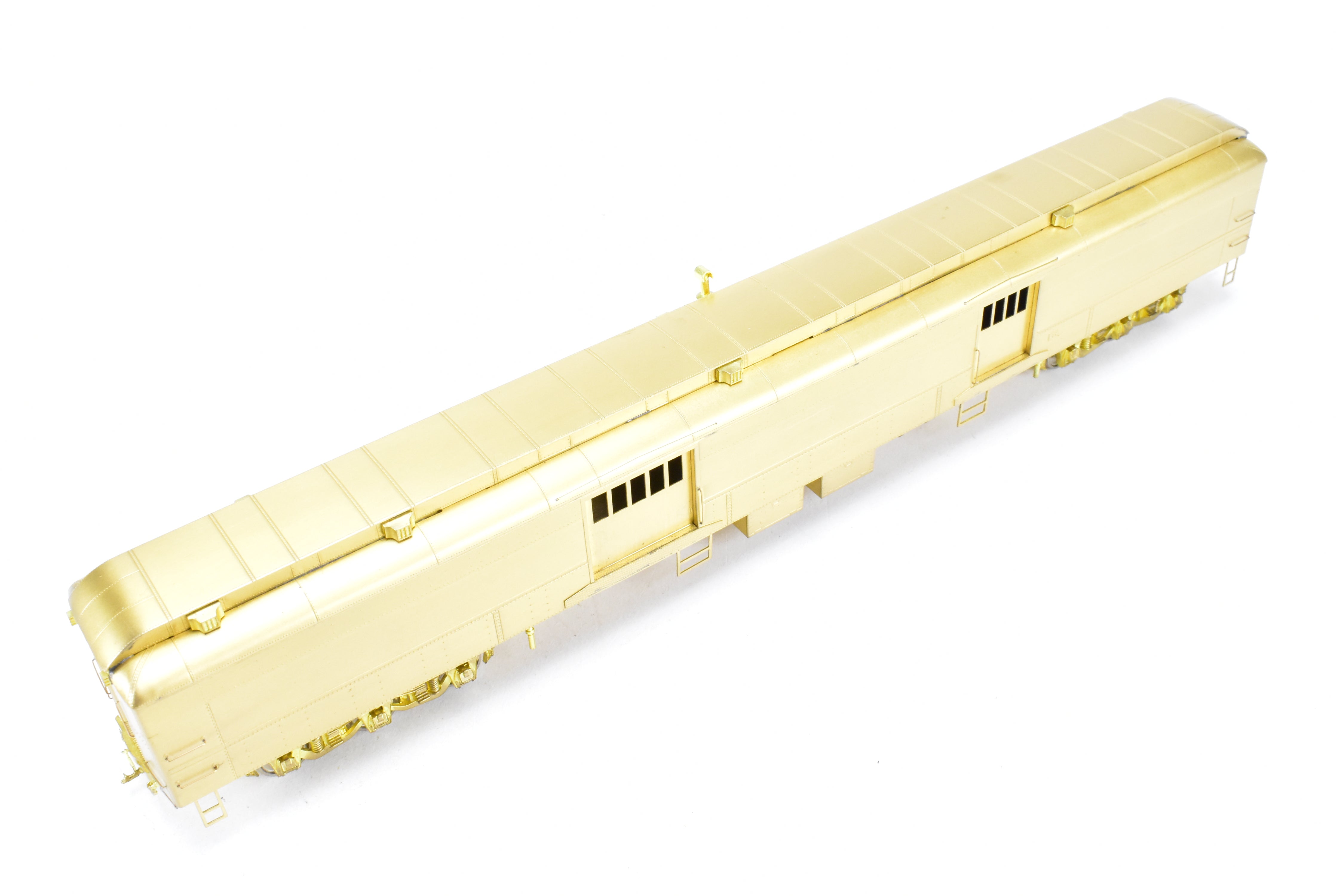 HO Scale Brass Cascade Models Great Northern (GN) Baggage Car Original Version with Square Ends and Wood Doors, Model Numbers #475 - #486