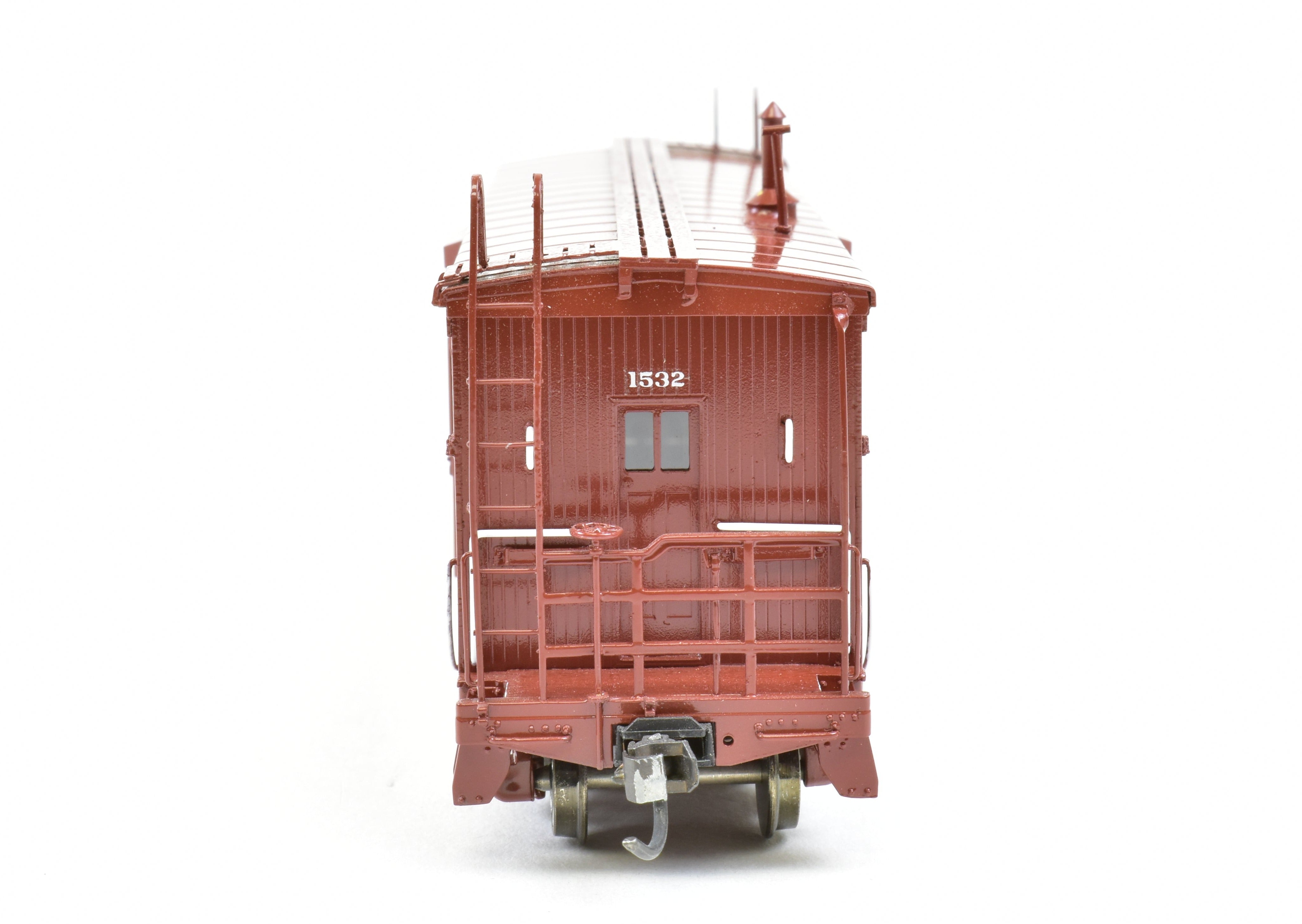 HO Brass OMI NP Northern Pacific Wood Bay Window Caboose Model No. 1532