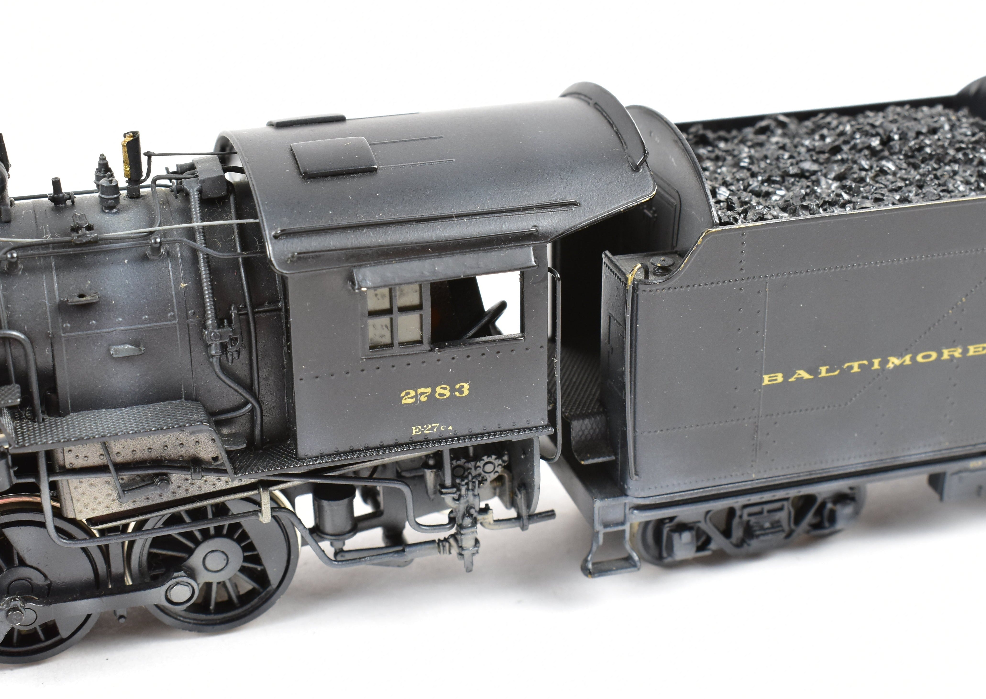 HO Brass PFM United Baltimore & Ohio E-27ca 2-8-0 Pro Painted Model