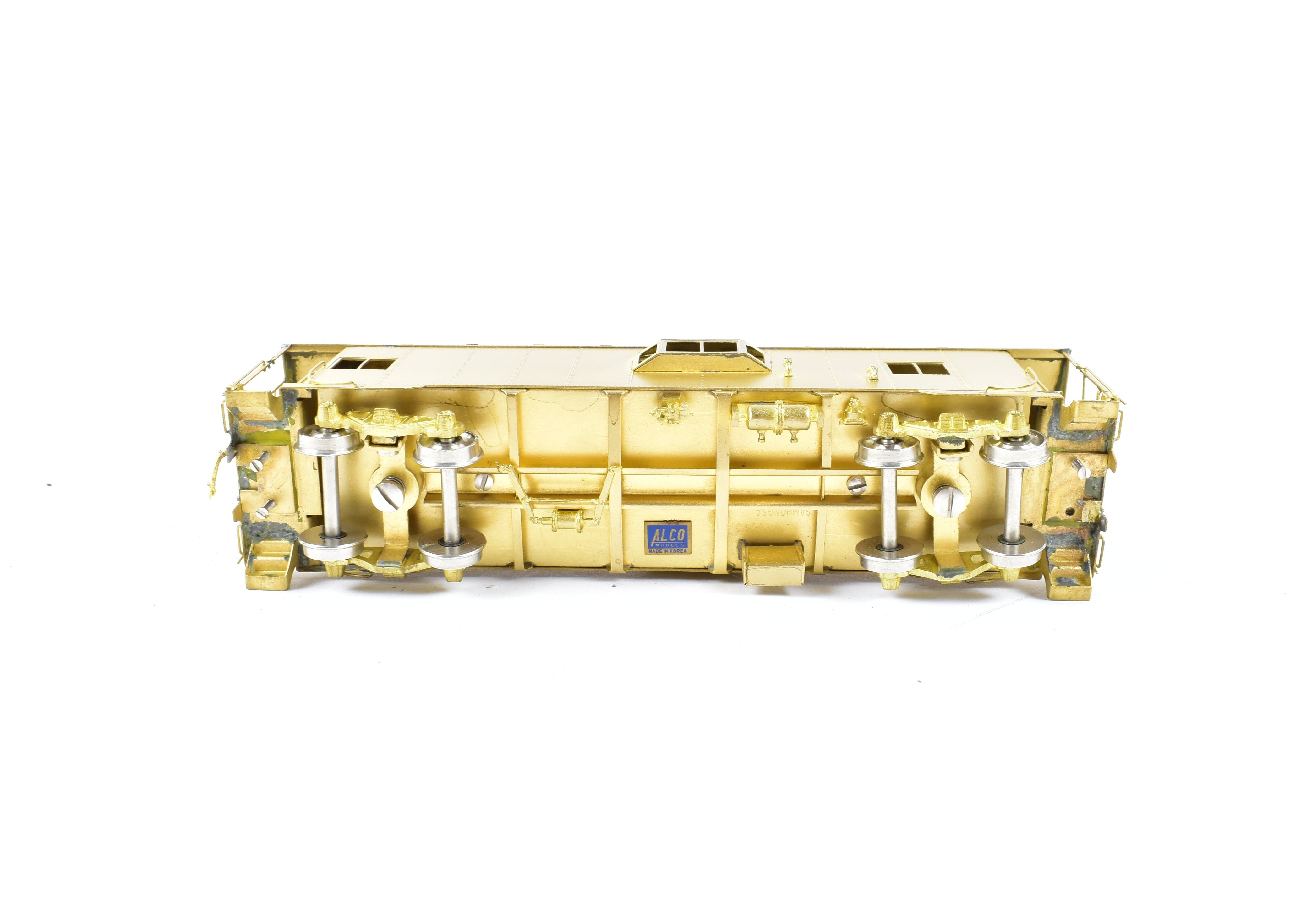 HO Scale Brass Alco NYC - New York Central N-7A Bay Window Caboose Model