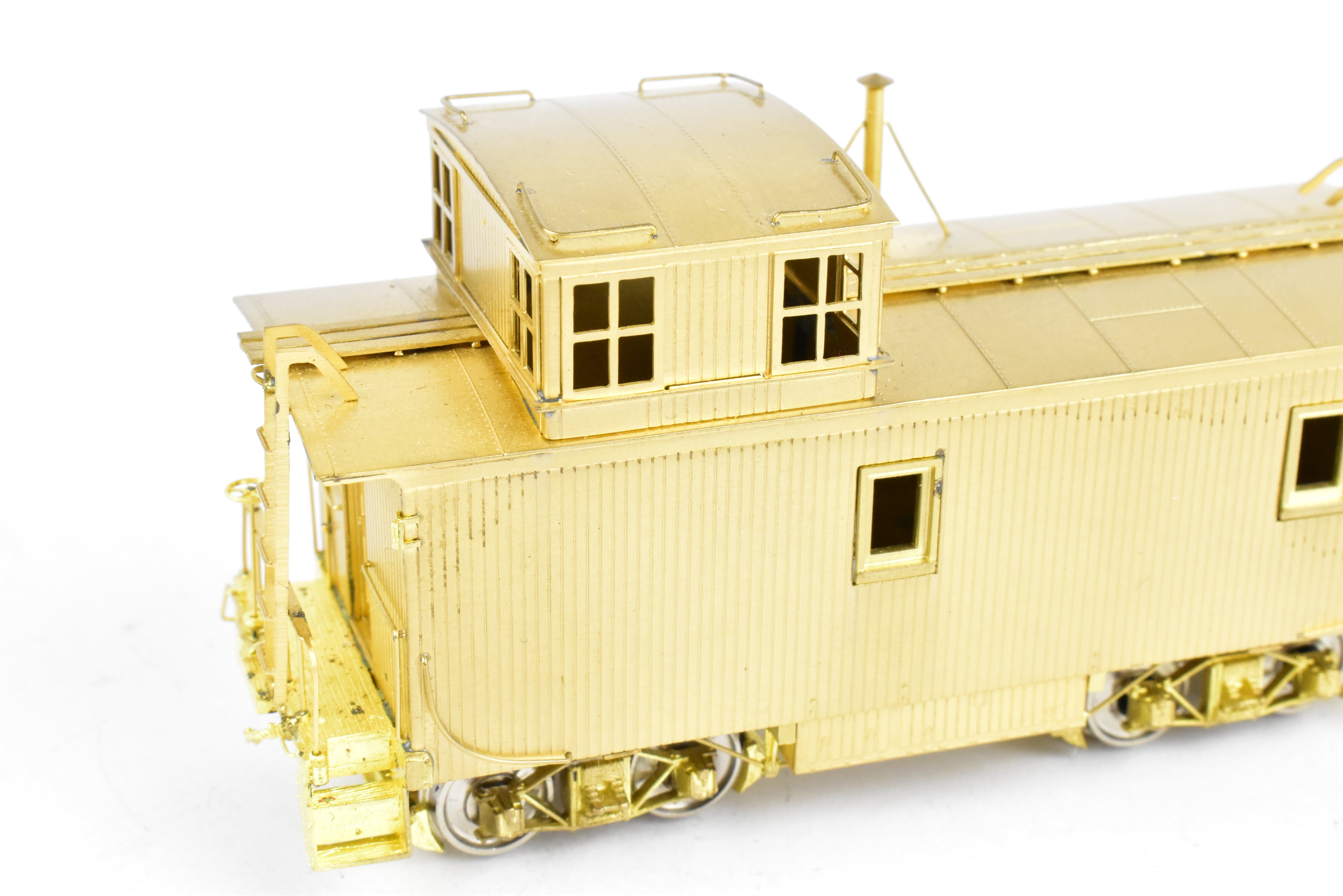 Collector's Edition HO Scale Brass Model of Beaver Creek Colorado Midland Wood Caboose