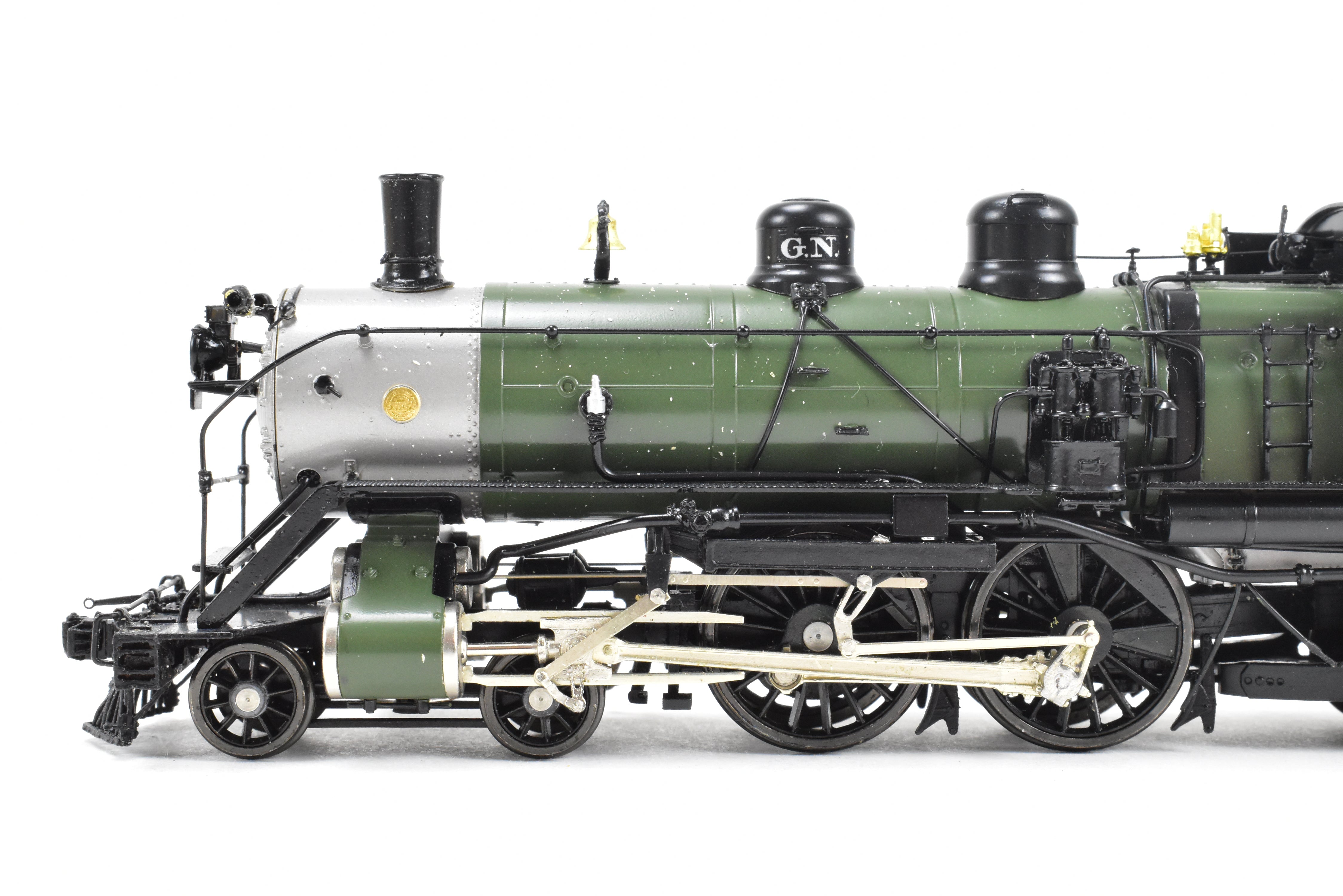 HO Scale Brass Great Northern Class K - 1 4 - 4 - 2 Factory - Painted Coasting Drive Model