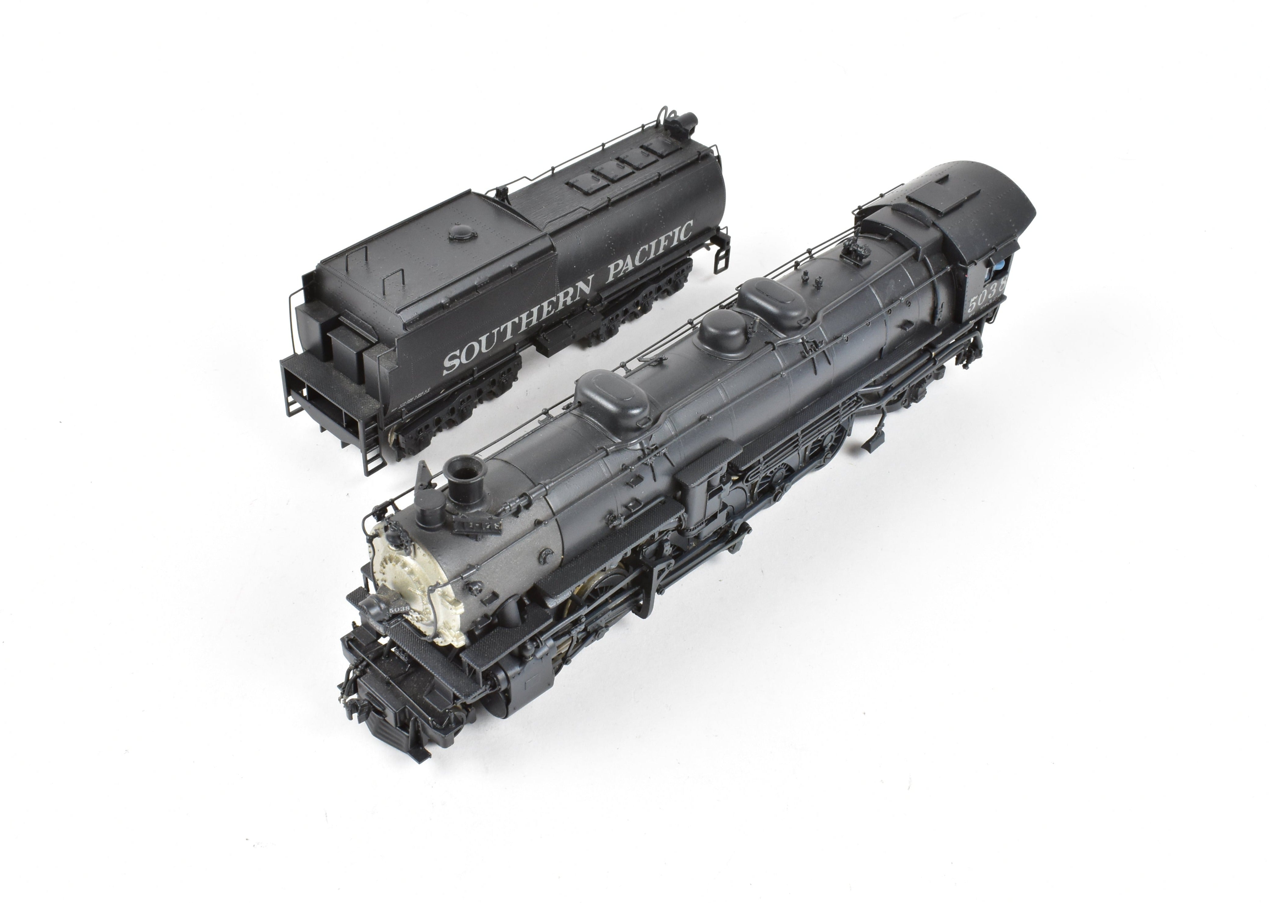 HO Scale Brass Westside Model Co. Southern Pacific SP-2 4-10-2 Custom Painted Steam Locomotive Model No. 5038 for Railroad Enthusiasts