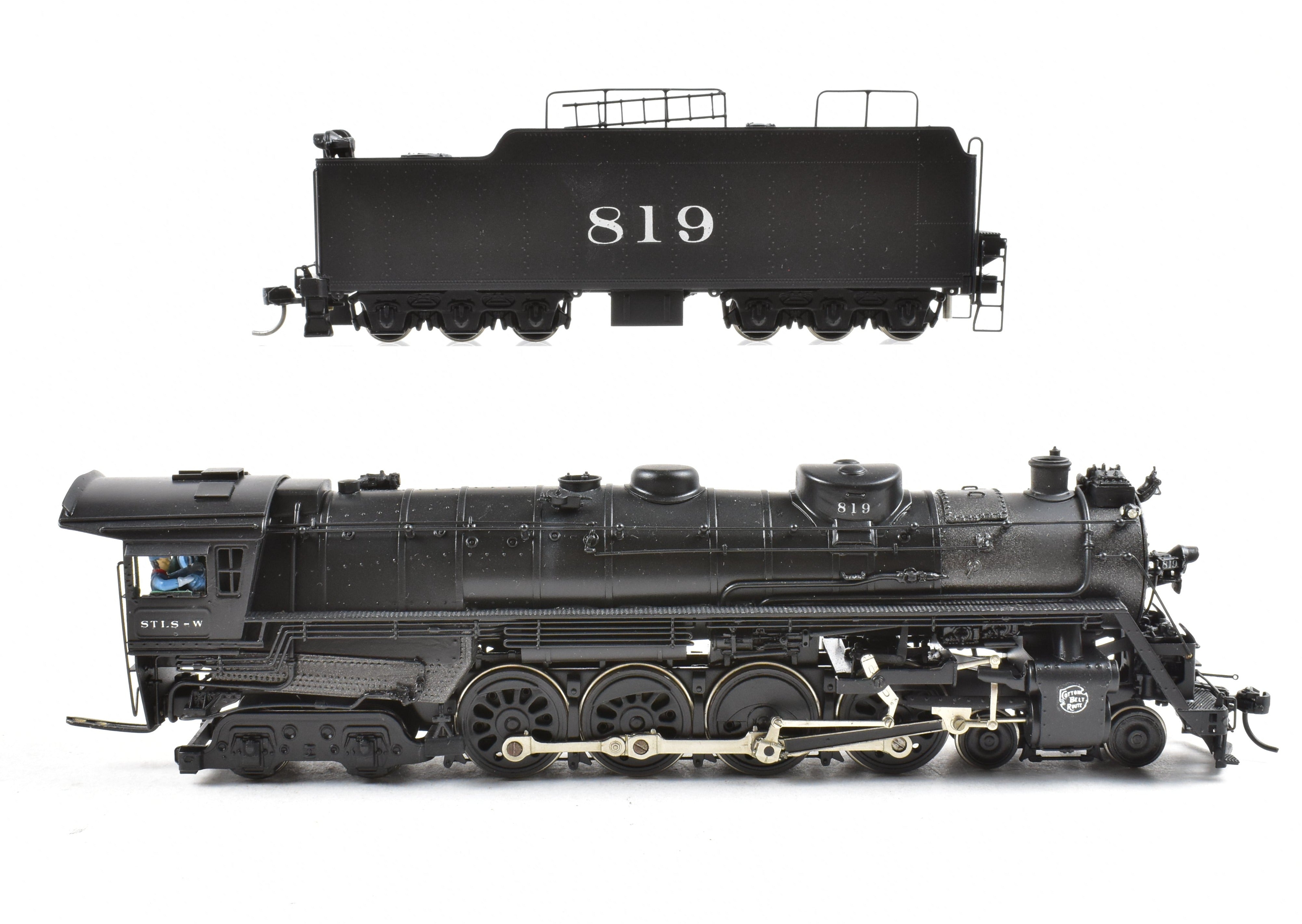 HO Scale Brass Westside Model Co SP - Southern Pacific GS - 8 Pro - Painted for Cotton Belt #819
