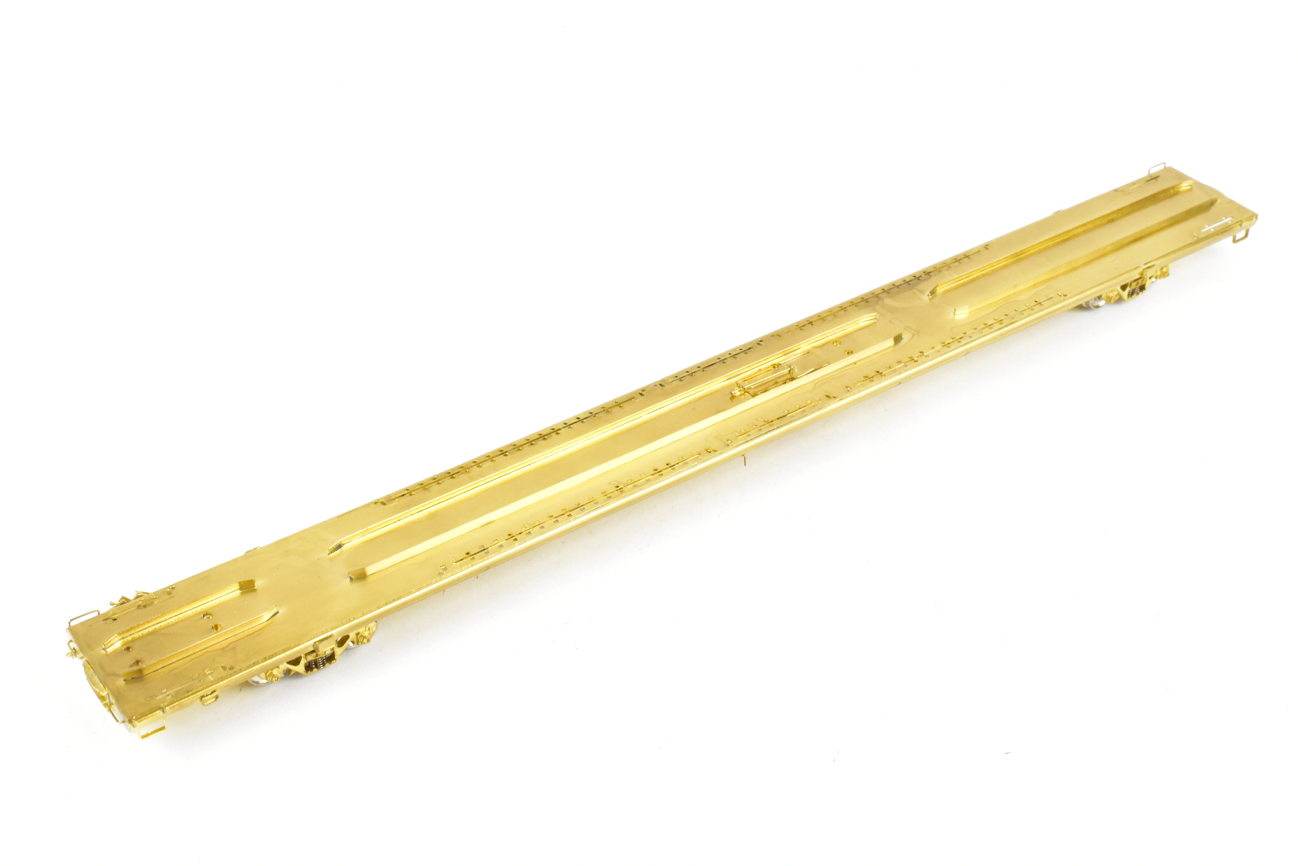 HO Brass OMI TOFC Flat Car 89'-4 Twin 45' from Overland Models