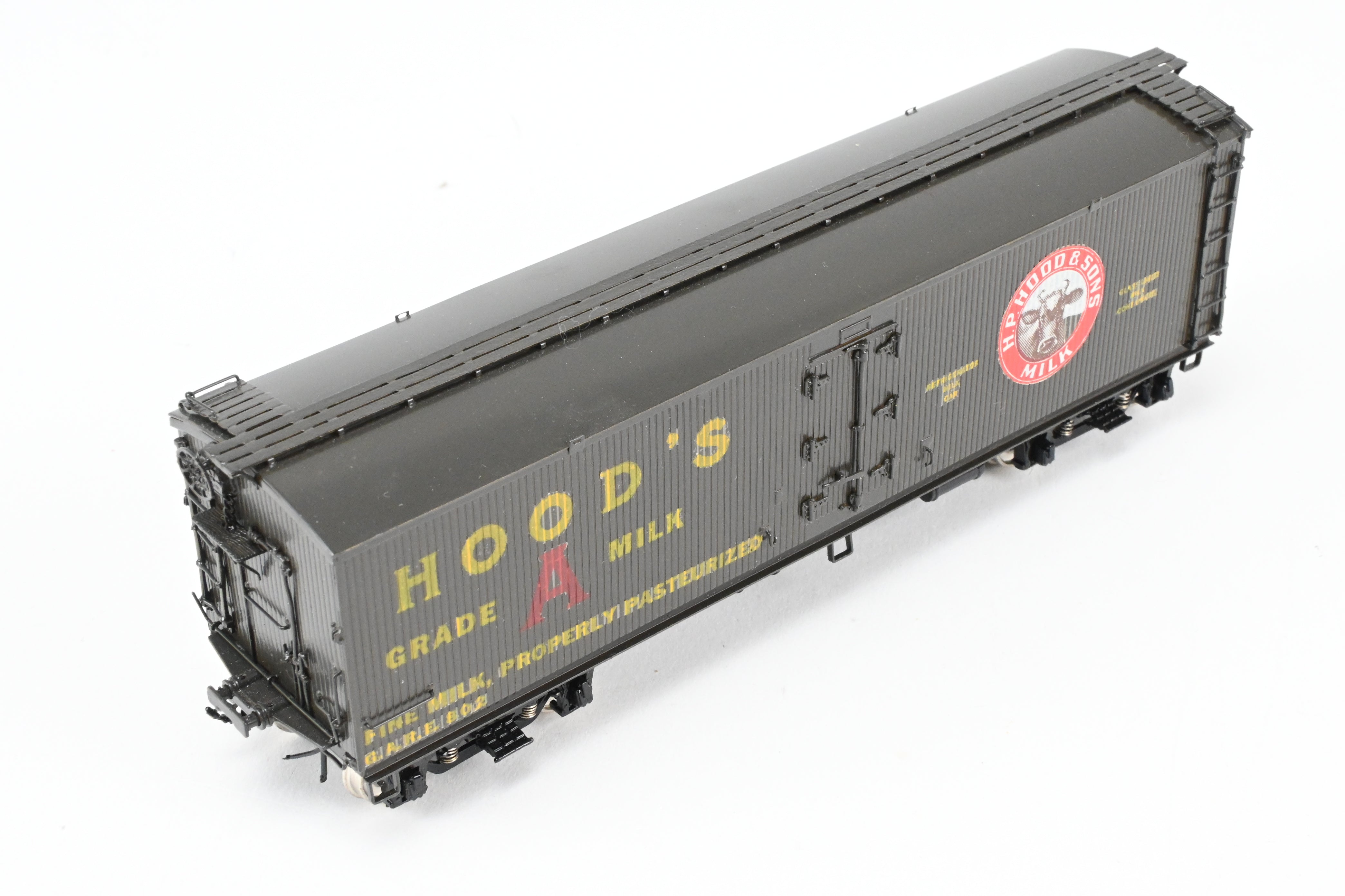 HO Brass Precision Scale Co. 41' Pfaudler Wood Sheath Milk Tank Car Hoods FP No. 802
