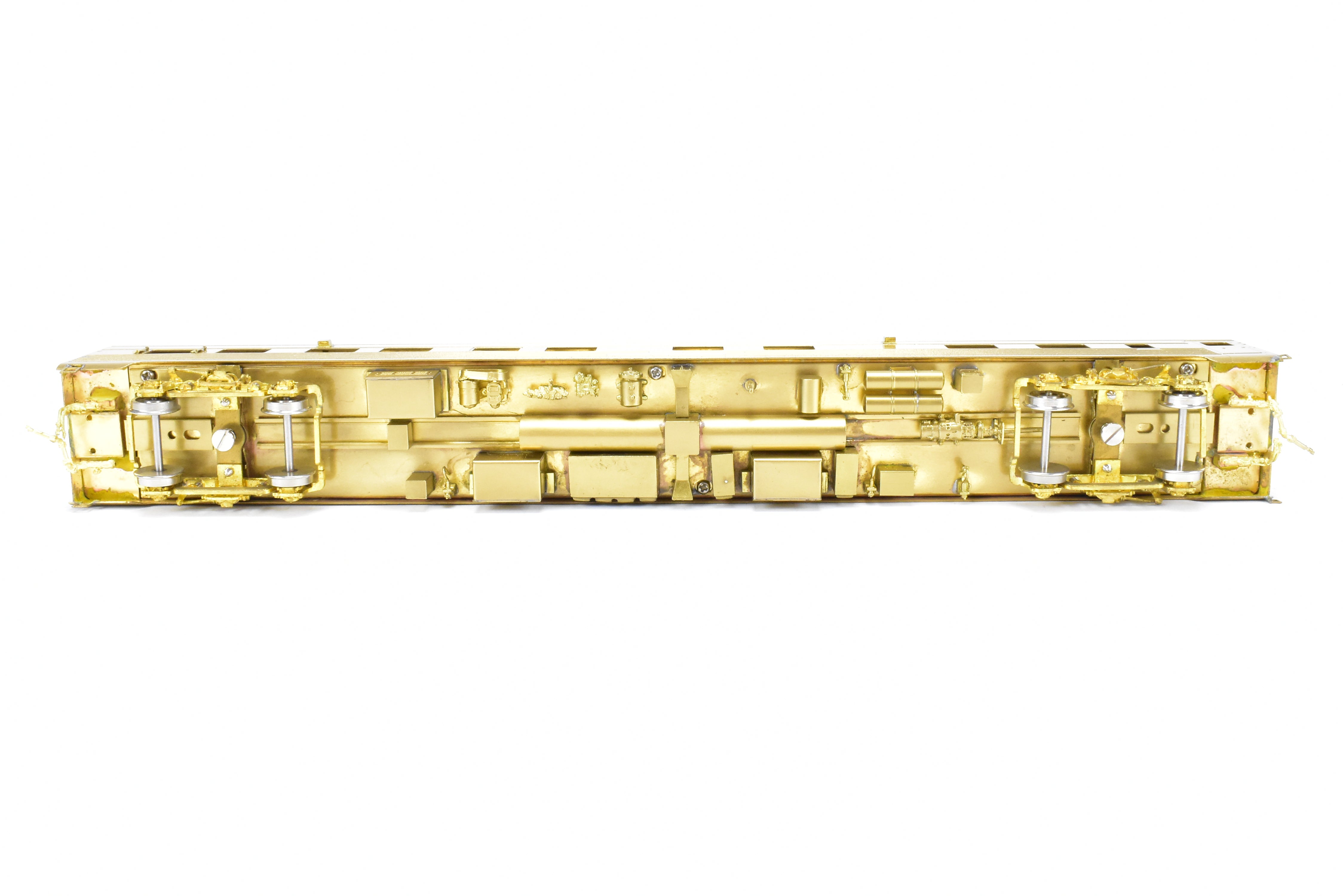 High - Quality HO Scale Brass Cascade Models Union Pacific Budd 10 RMT - 6DBR Cabarton Staff Car Model #202