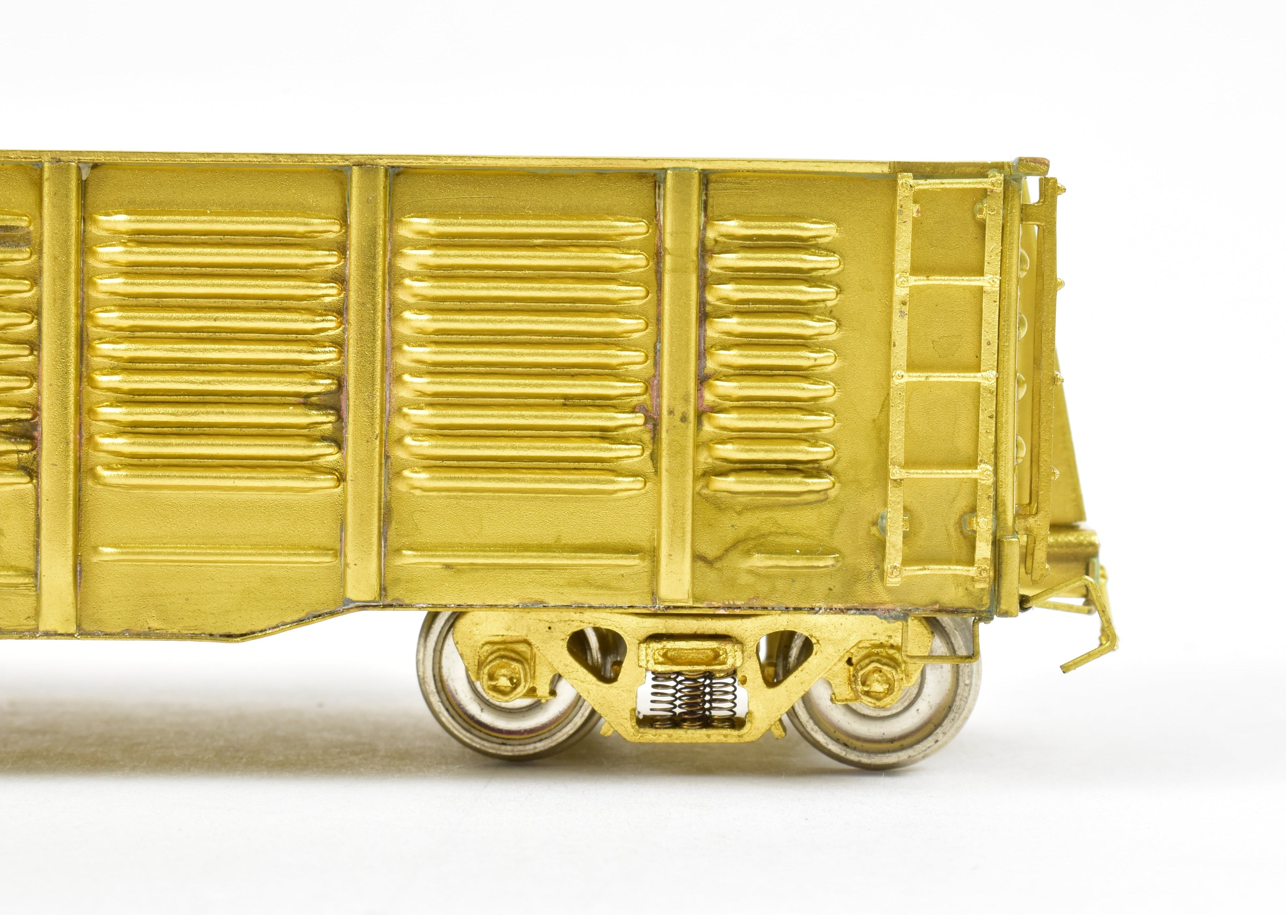 OMI Overland Models HO Brass ATSF - Santa Fe 100 Ton Gondola Model