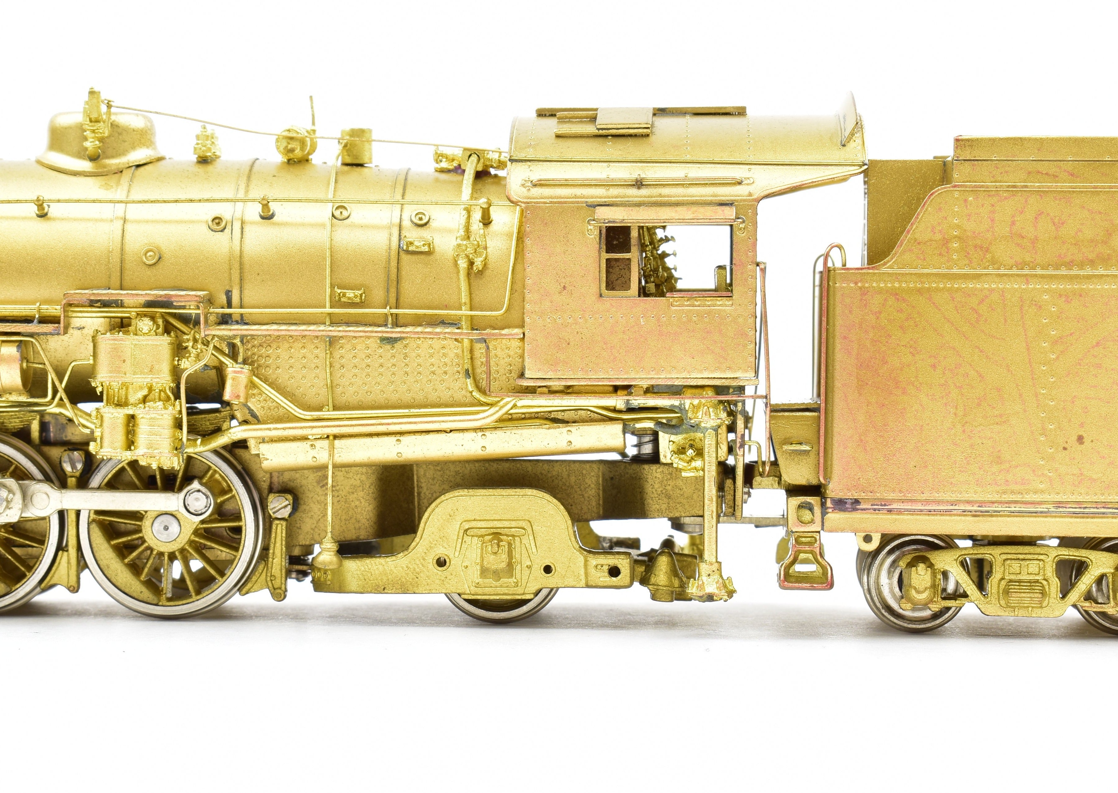 HO Scale Brass Key Imports Frisco 2-8-2 Mikado Locomotive #4000