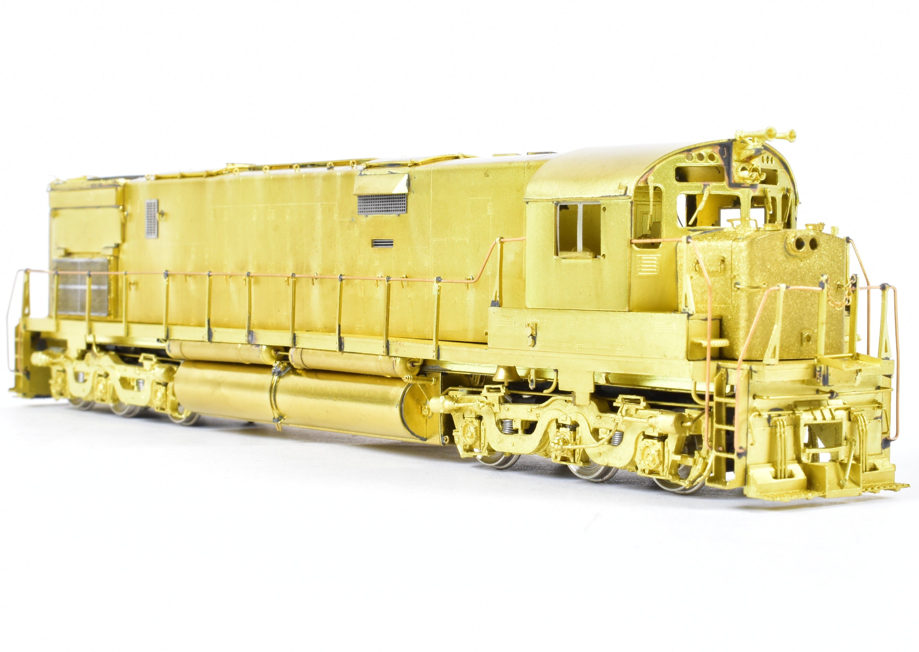HO Scale Brass Alco C628 Demonstrator Model by Overland Models, Inc for Various Railroads, Later Used by Southern Pacific