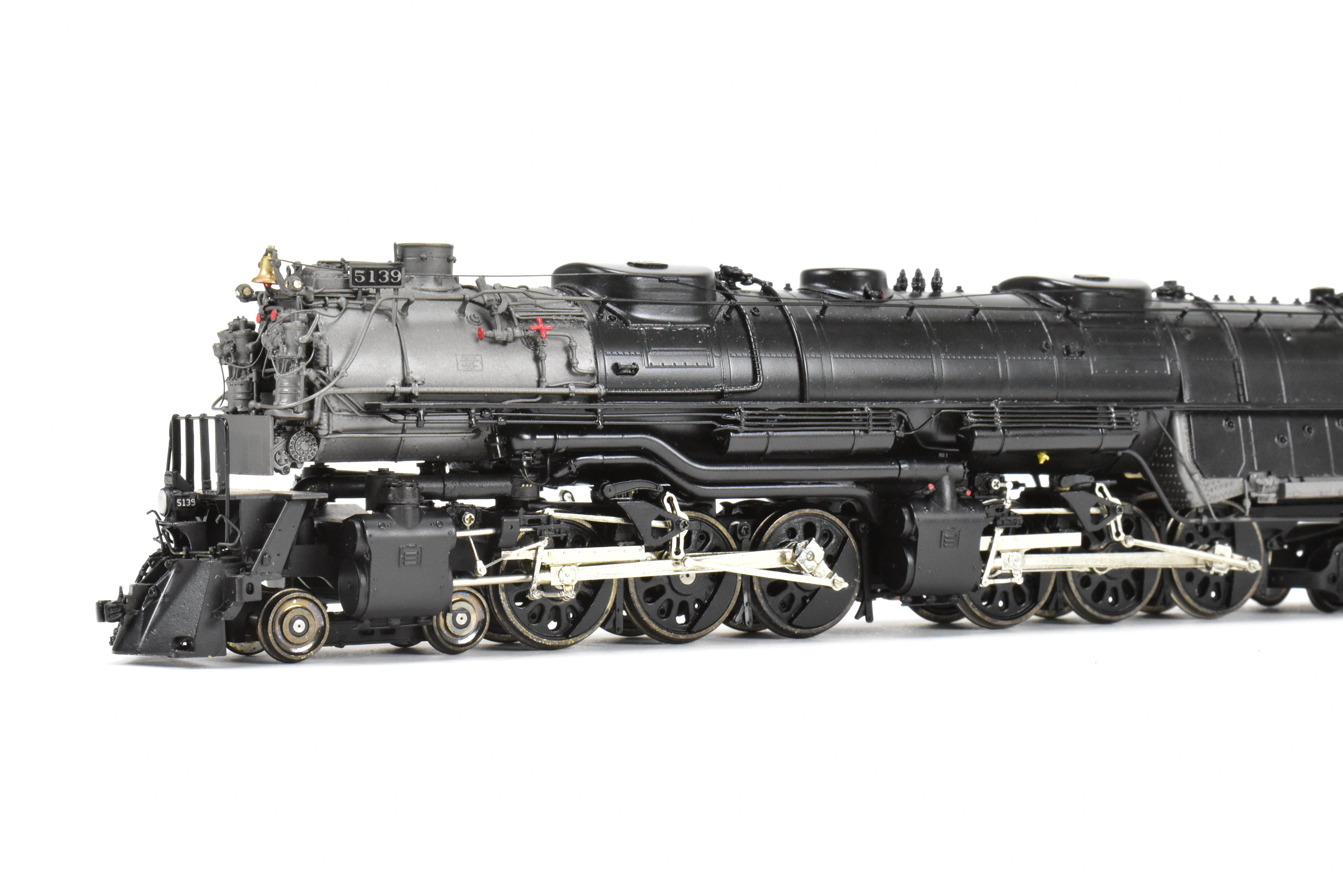 HO Brass OMI - Overland Models NP Z - 8 4 - 6 - 6 - 4 FP #5139 with Minor Issues, As - Is