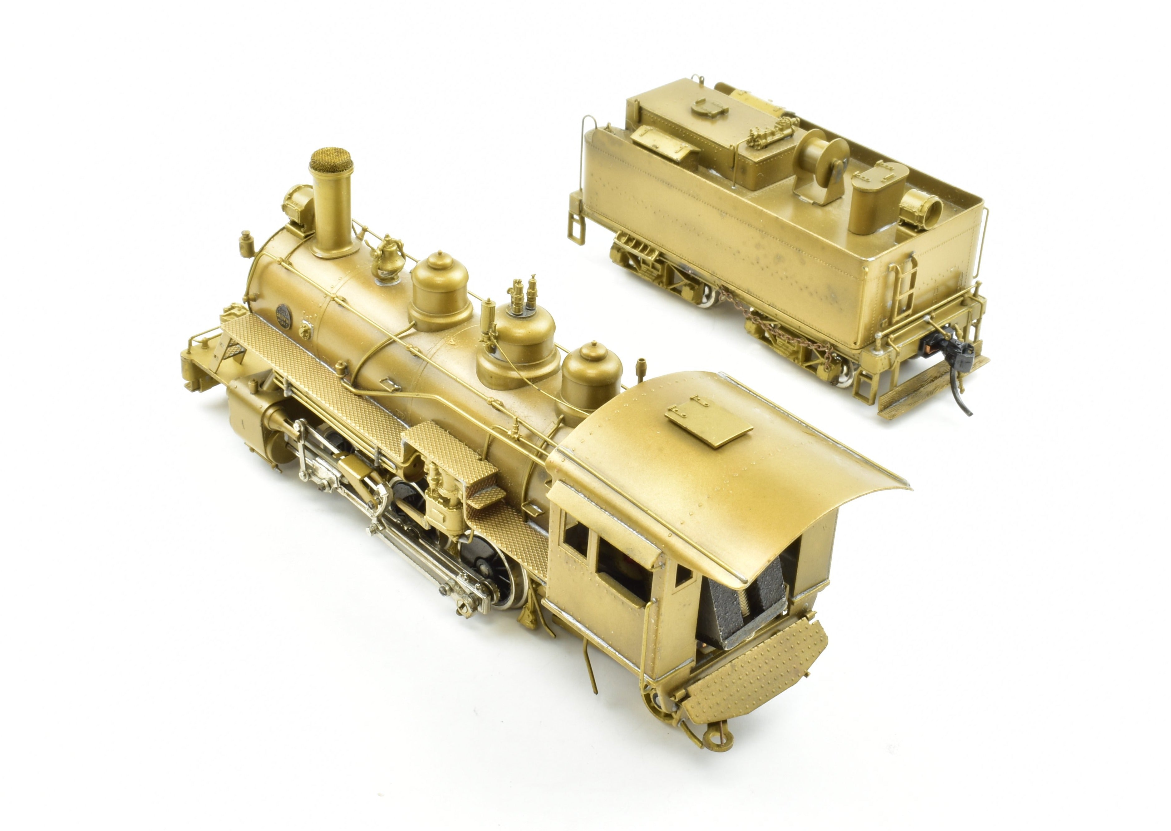 1977 HO Brass PFM United #105 2-6-2 Baldwin Logger Model Train
