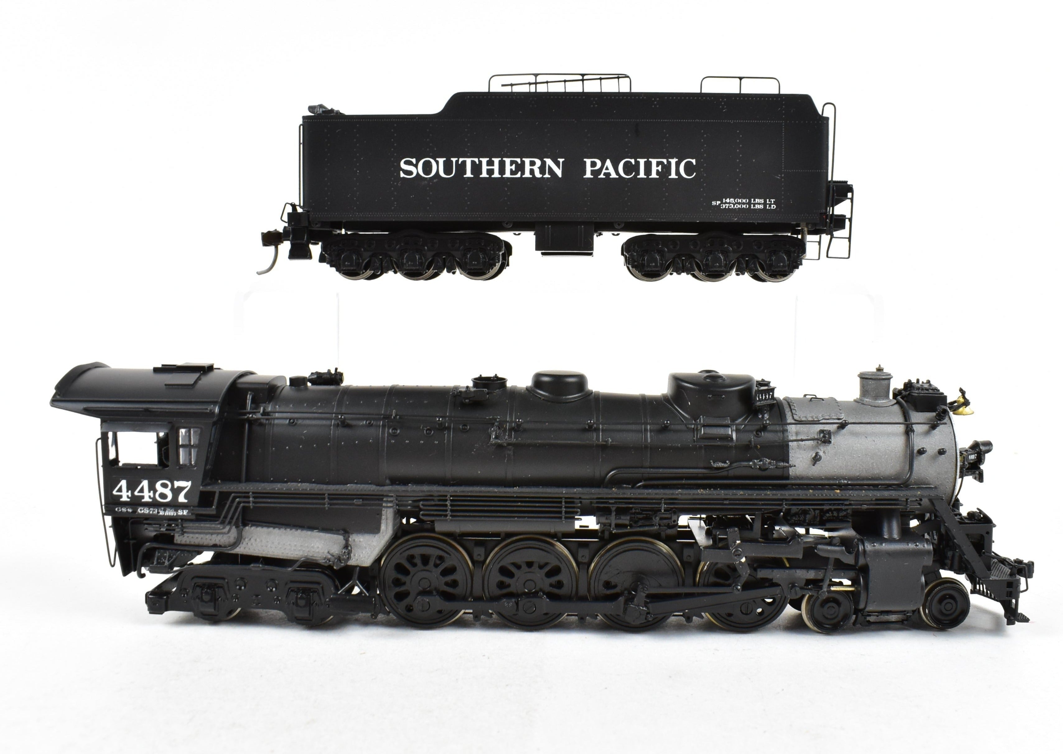 HO Scale Brass Model Train by Westside Model Co. - Southern Pacific Class GS - 8 4 - 8 - 4, Professionally Painted with Can Motor Upgrade