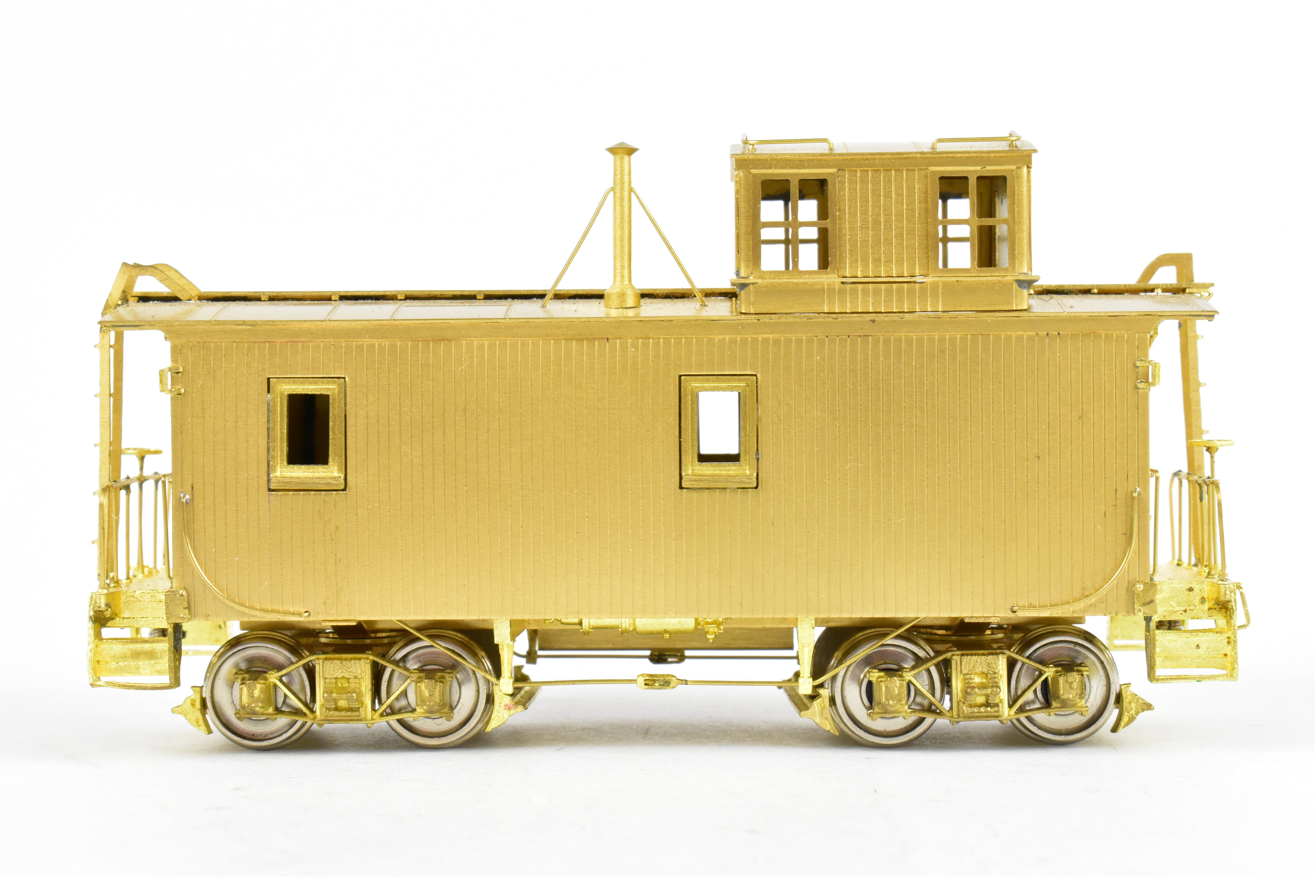 Collector's Edition HO Scale Brass Model of Beaver Creek Colorado Midland Wood Caboose