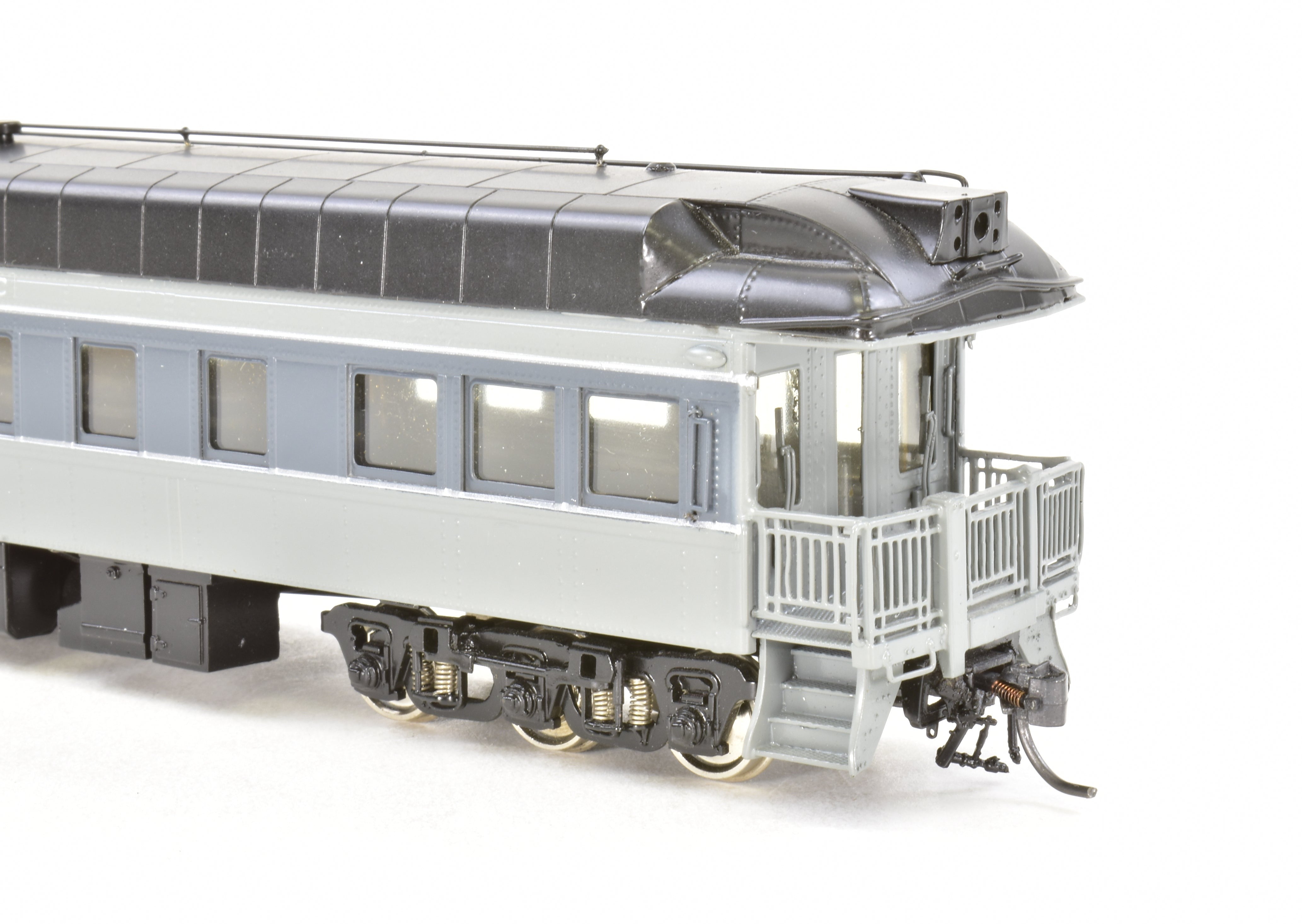 HO Brass Precision Scale Co. SP Southern Pacific Business Official Car in Two-Tone Grey