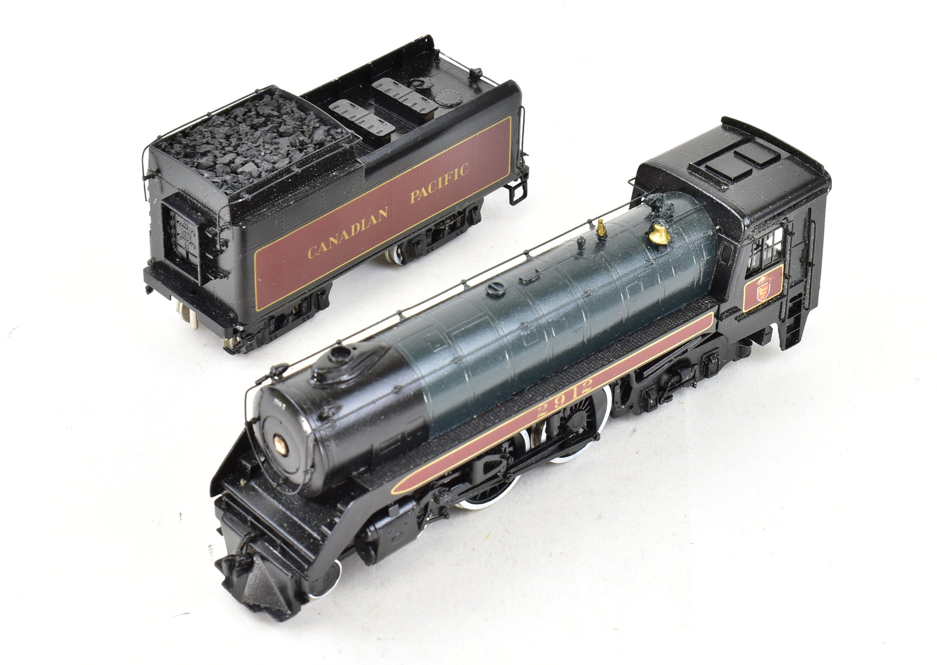 HO Scale Brass PFM - Van Hobbies CPR - Canadian Pacific Railway 4-4-4 Class F-1a Jubilee Model Locomotive with Custom Painted Finish