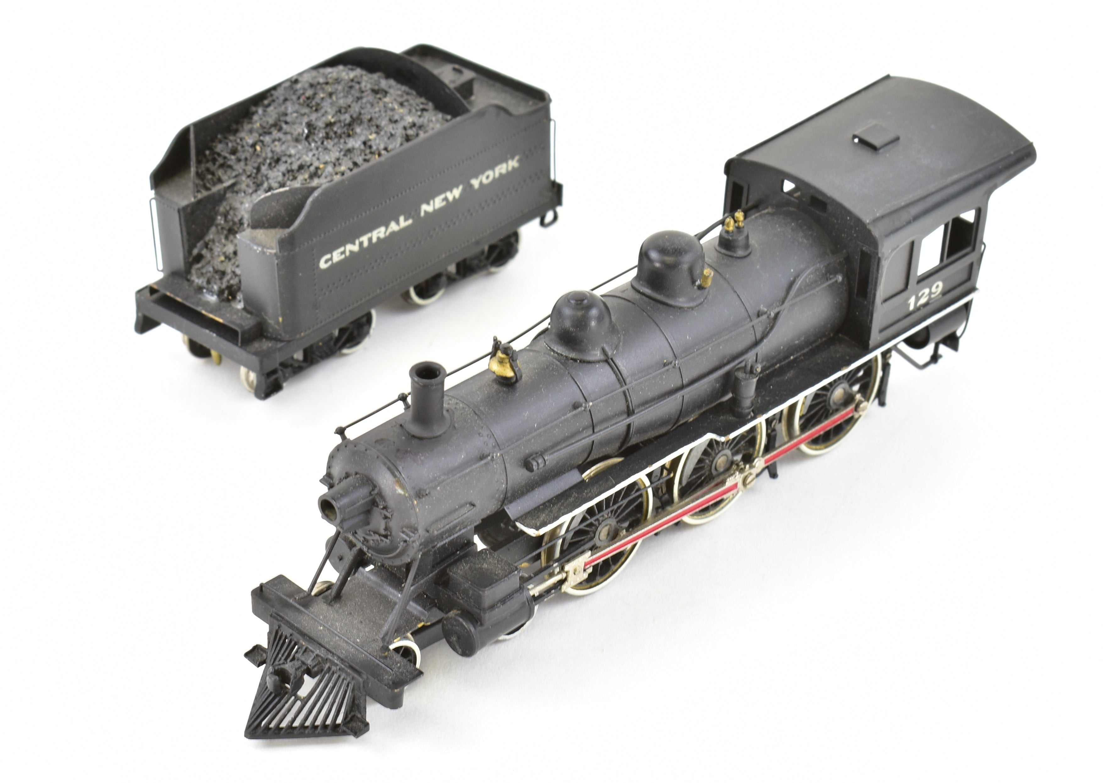 HO Scale Brass Model Train - Ken Kidder LS&MS (Lake Shore & Michigan Southern) NYC (New York Central) 4-6-0 Custom Painted Steam Locomotive