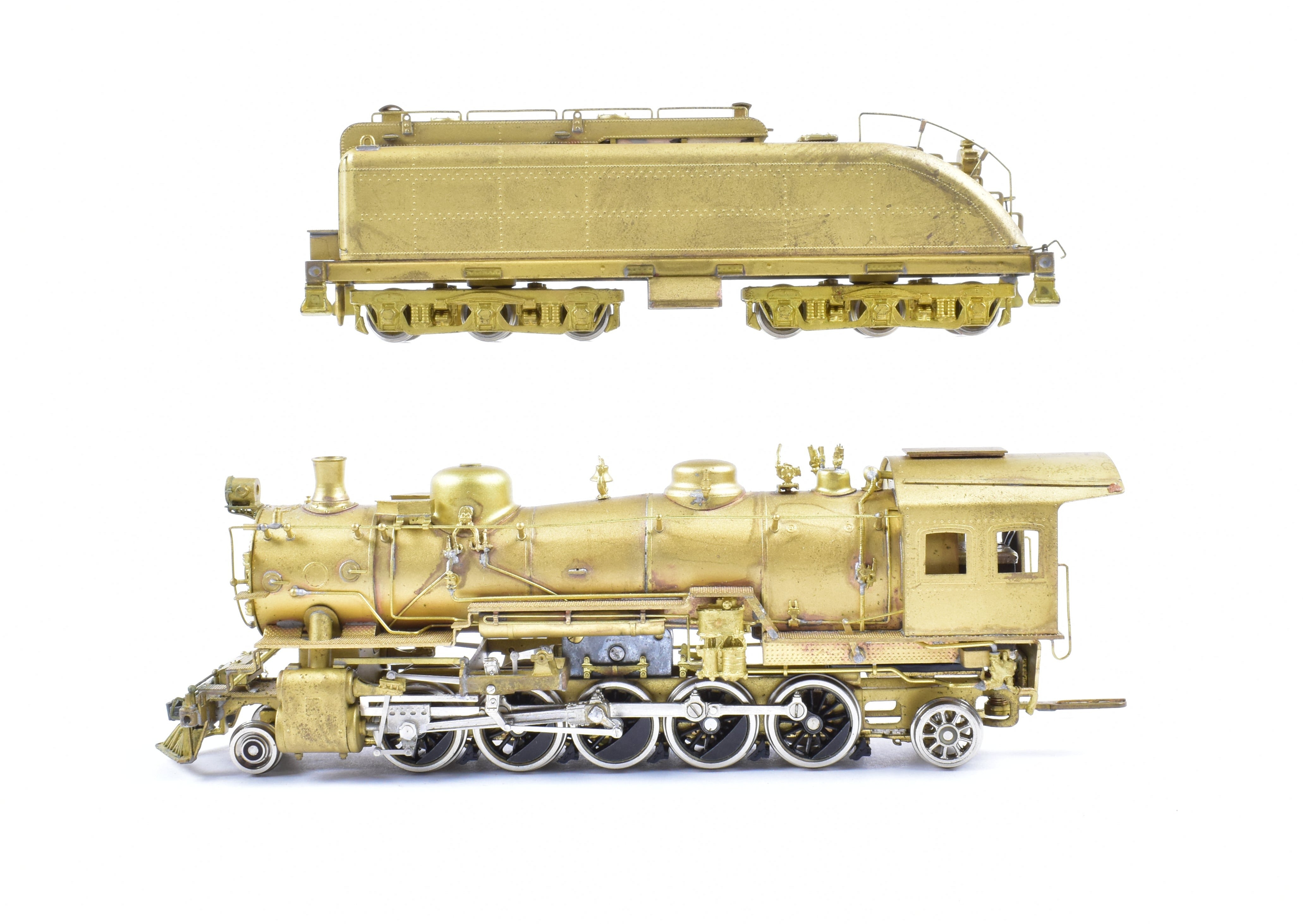 HO Scale Brass ATSF - Santa Fe 3010 2-10-2 Model by Westside Model Co.