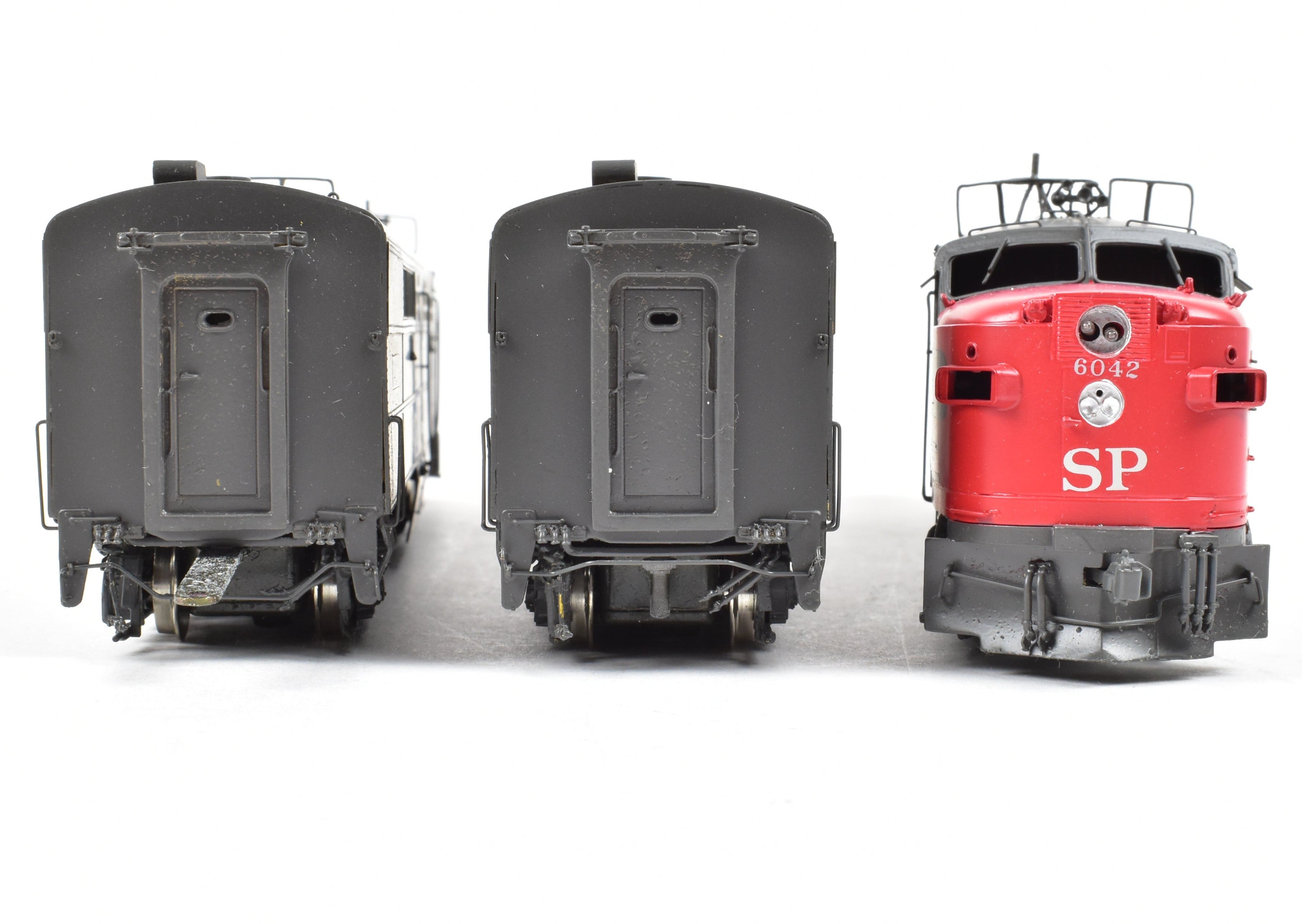 HO Scale Brass Model Train Key Imports Southern Pacific ALCO PA3/PB3/PA3 Set Custom Series #55 with 'Bloody Nose Scheme' and Factory Paint Finish