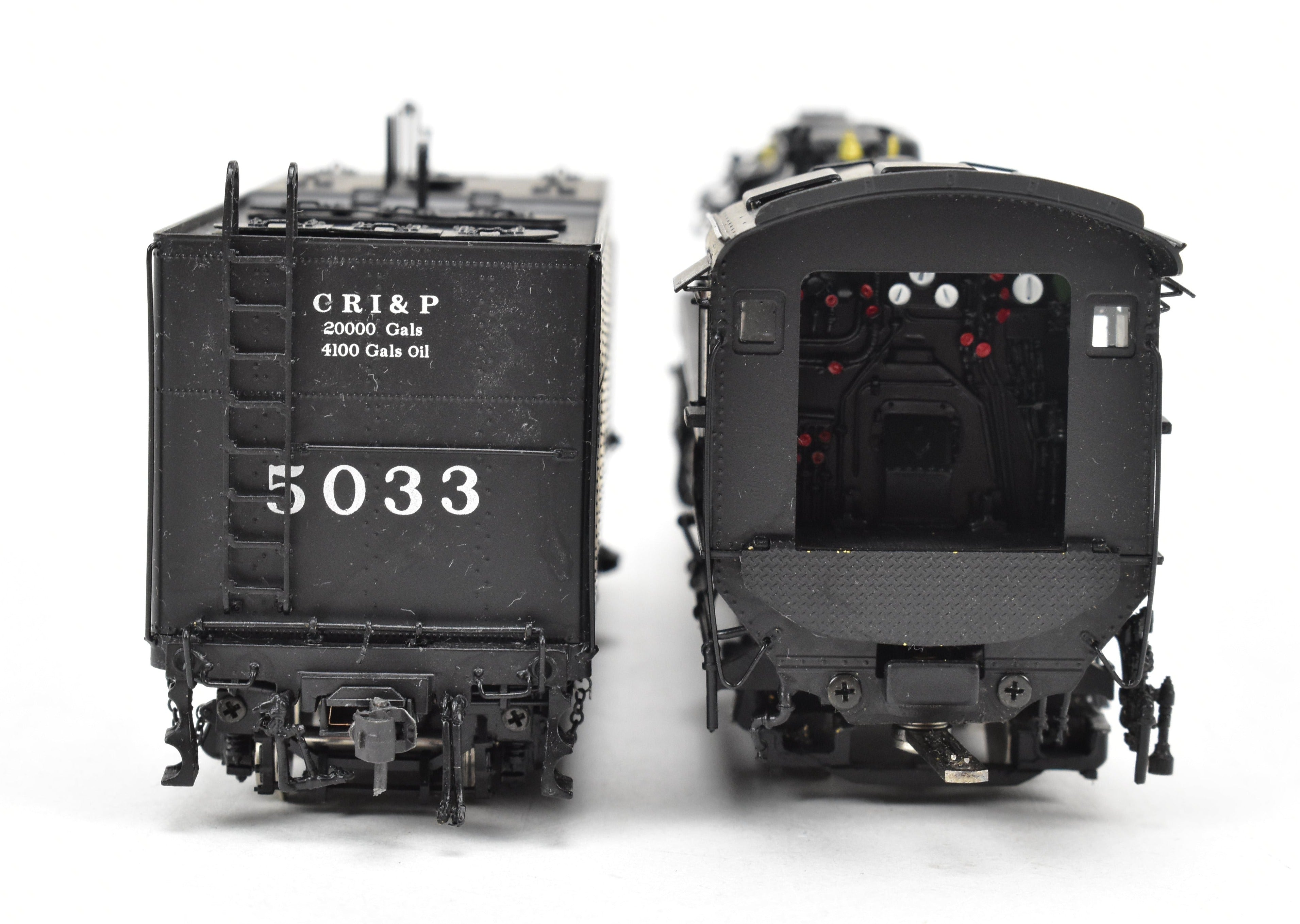 HO Scale Brass DVP Rock Island R-67 4-8-4 FP #5033 Oil Tender Model