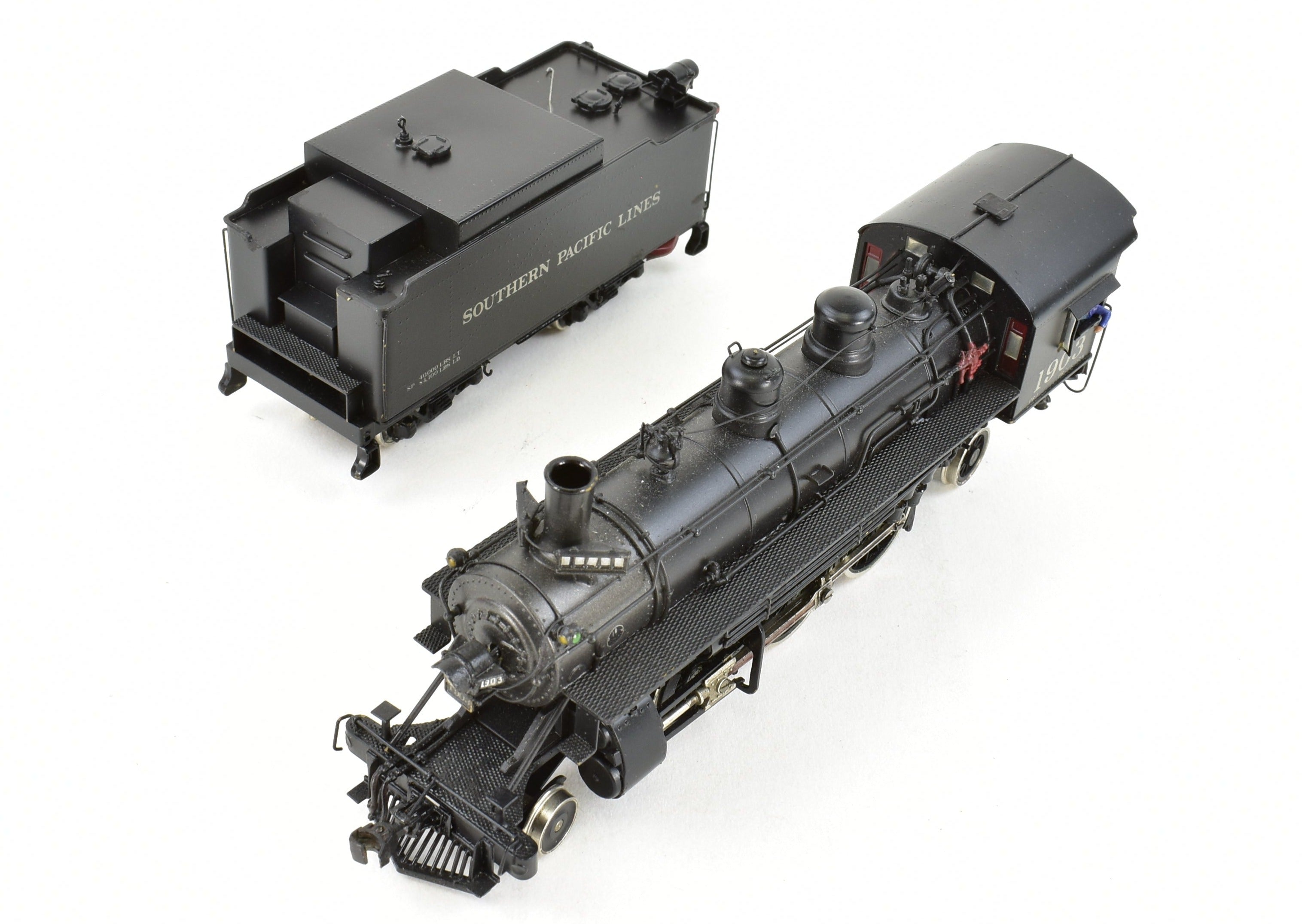 HO Scale Brass Model Train by Westside Model Co. - Southern Pacific Class PR - 1 2 - 6 - 2 Prairie Locomotive with Custom Painting