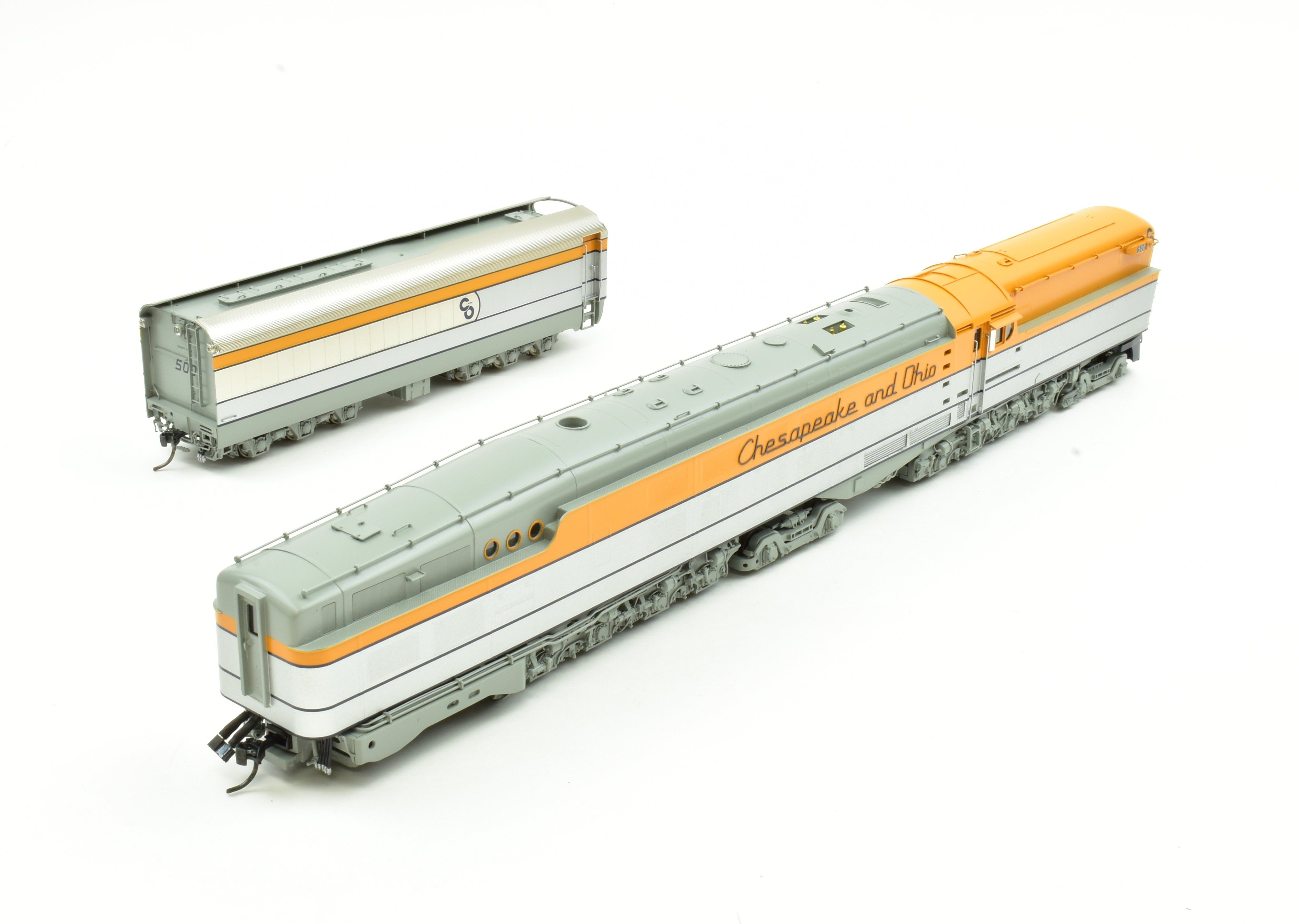 HO Brass Chesapeake & Ohio Baldwin M - 1 Steam Turbine FP #500 by DVP