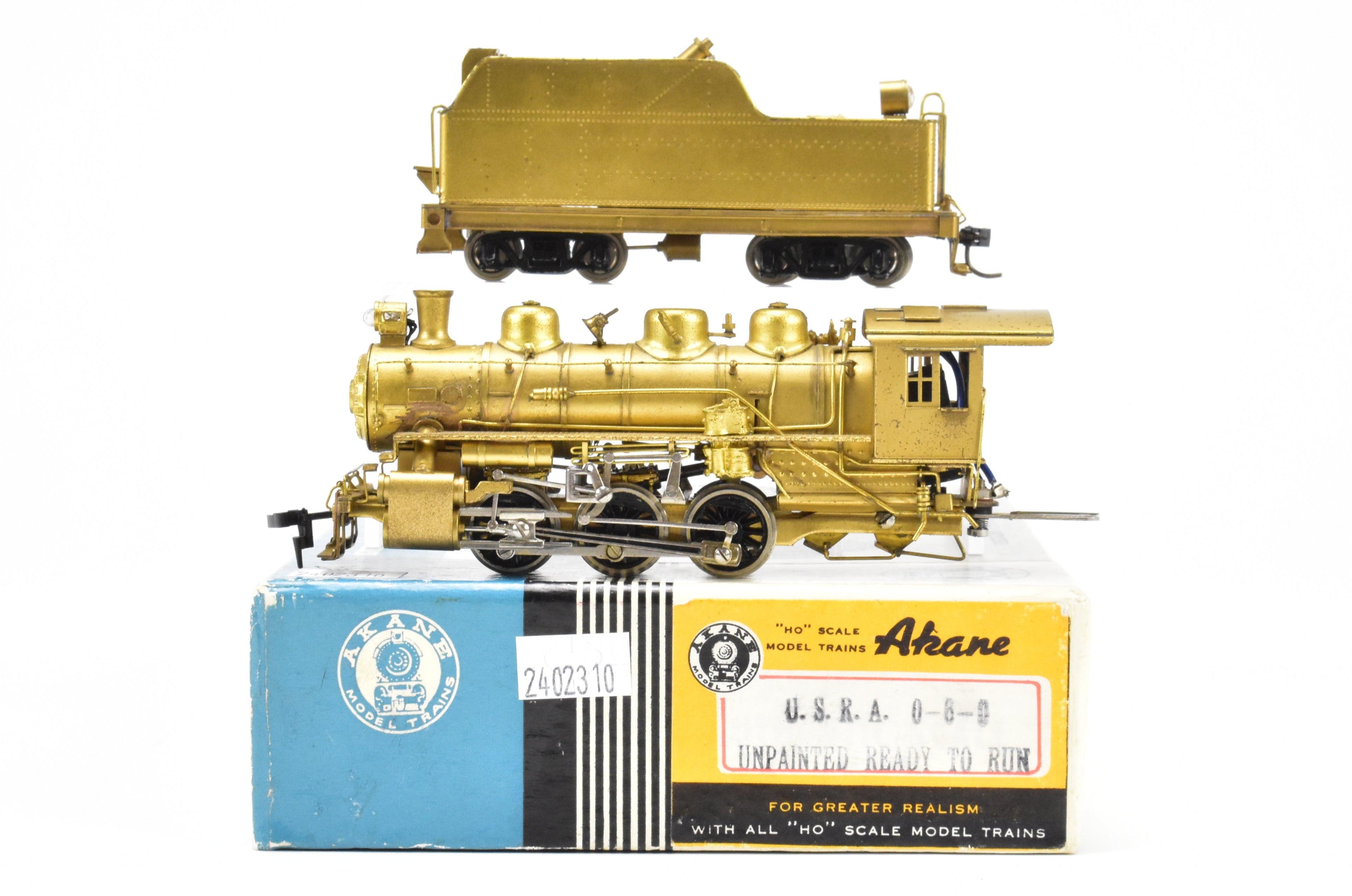 HO Scale Brass Akane USRA 0-6-0 Switcher Model from Japan
