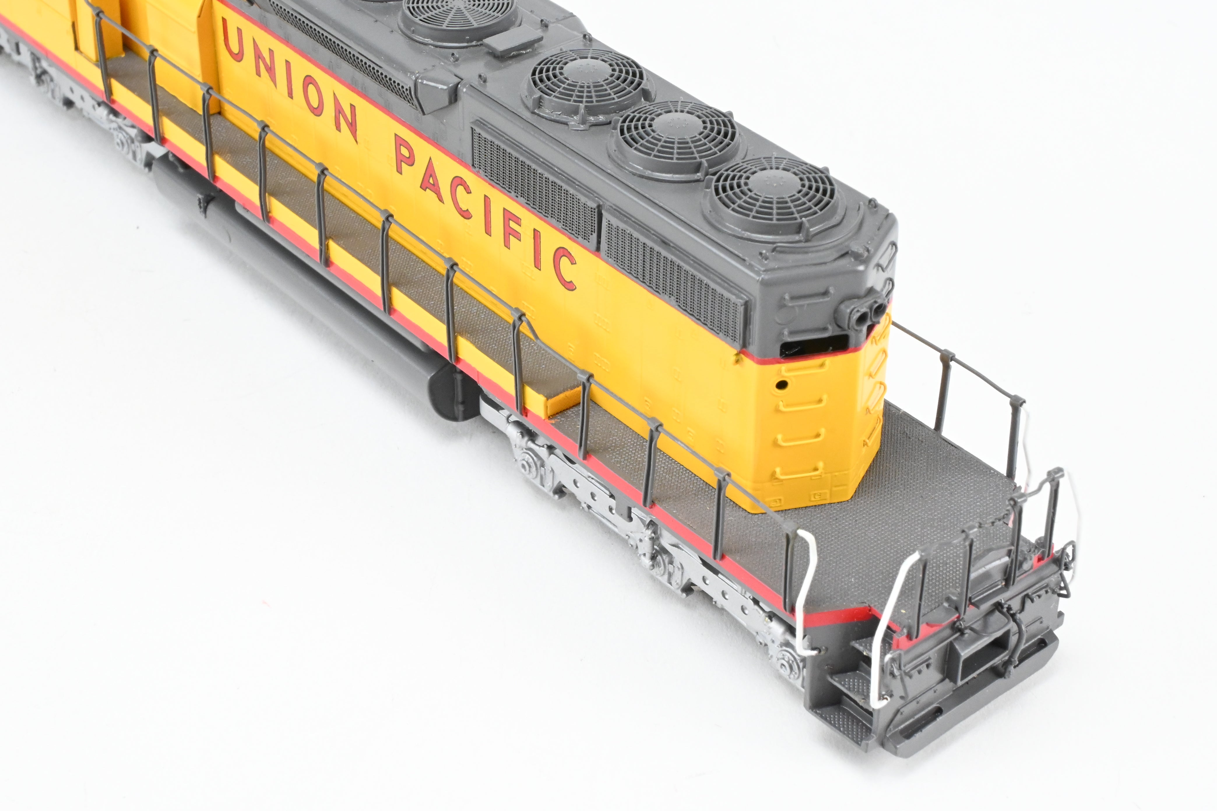 HO Scale Brass E&P Associates Union Pacific EMD SD40-2 Phase III Freight Locomotive Model, Factory Painted in UP Yellow and Gray, Lettered but Without Number