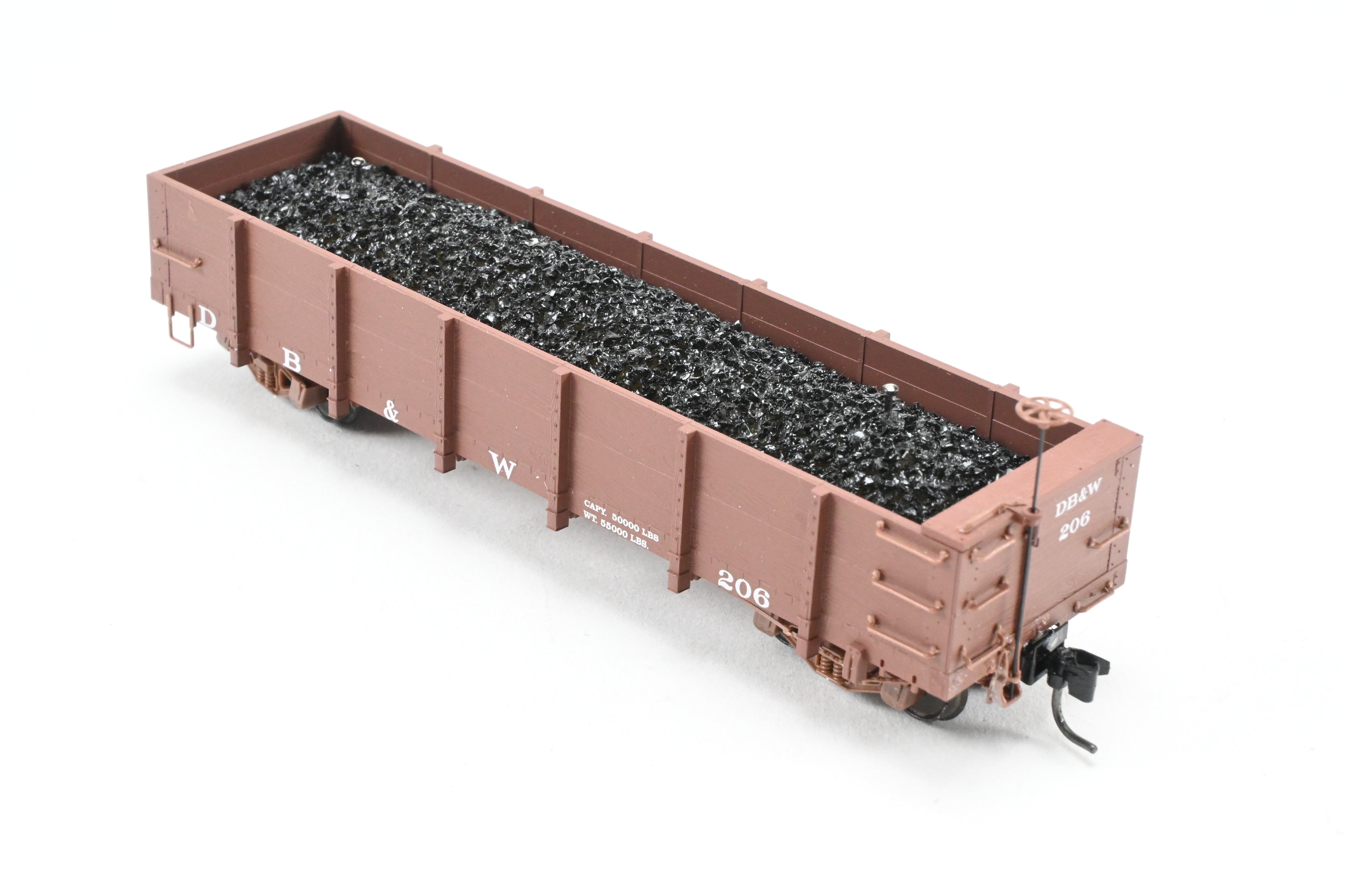 HOn3 Scale Micro-Trains Denver Boulder & Western (DB&W) 30-Foot Gondola Model with One Step Missing