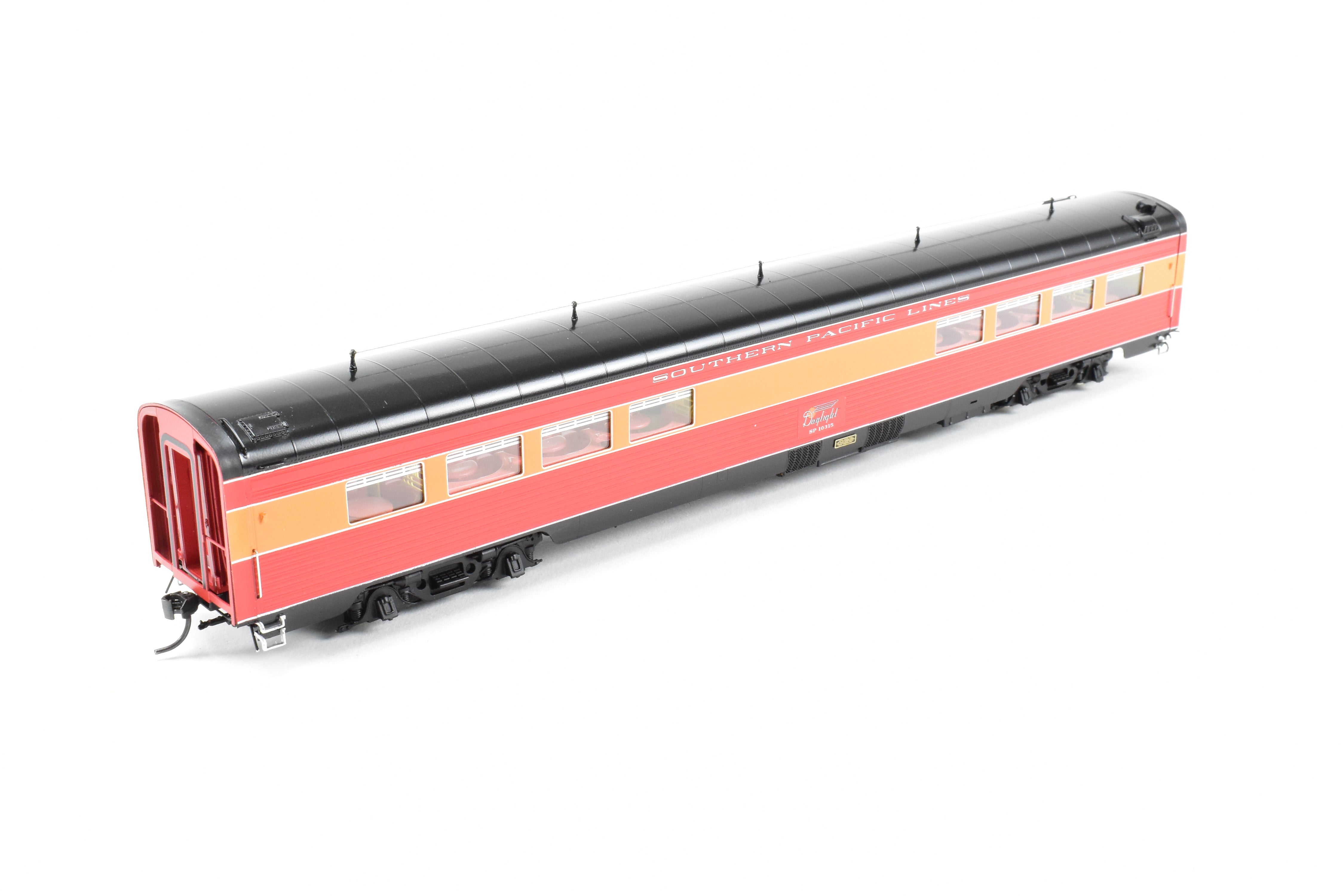 HO Scale Brass Tavern Car - 1941 Southern Pacific Morning Daylight #10315 by Challenger Imports