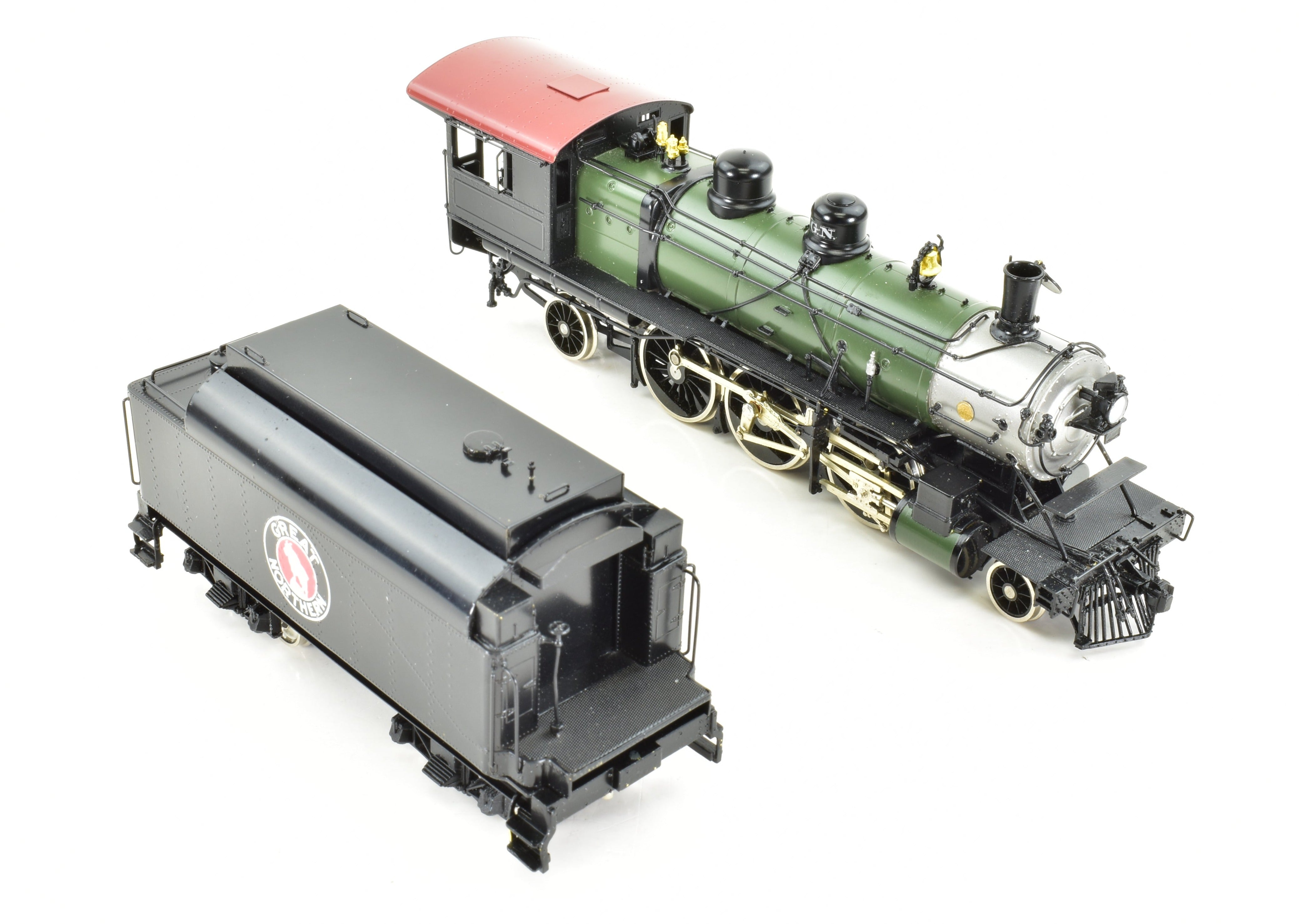 HO Scale Brass Great Northern 2-6-2 Class J-1 FP with Green Boiler Jacket