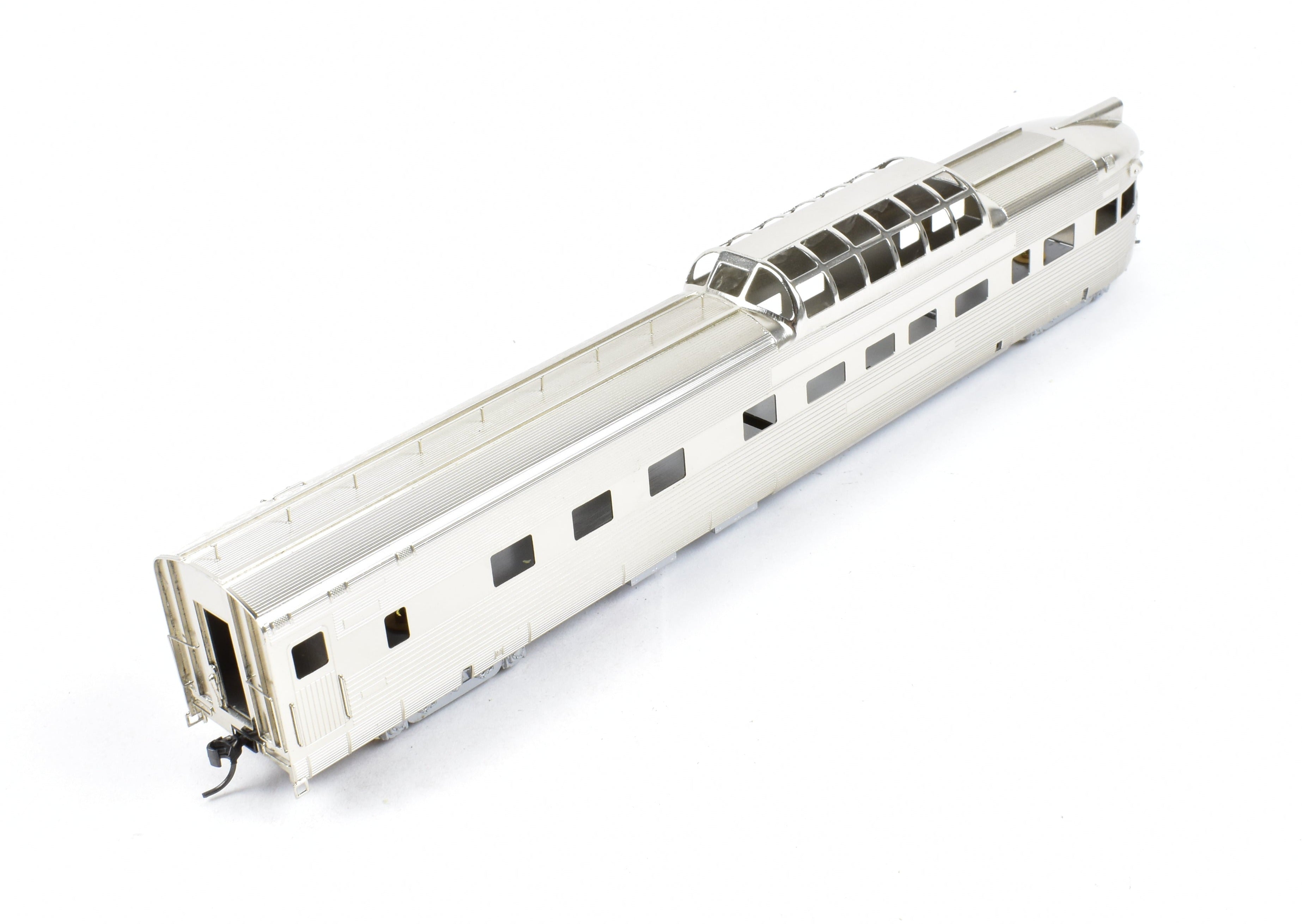 HO Scale Brass Model of Oriental Limited CB&Q/DRGW/WP California Zephyr Dome Sleeper Observation Car