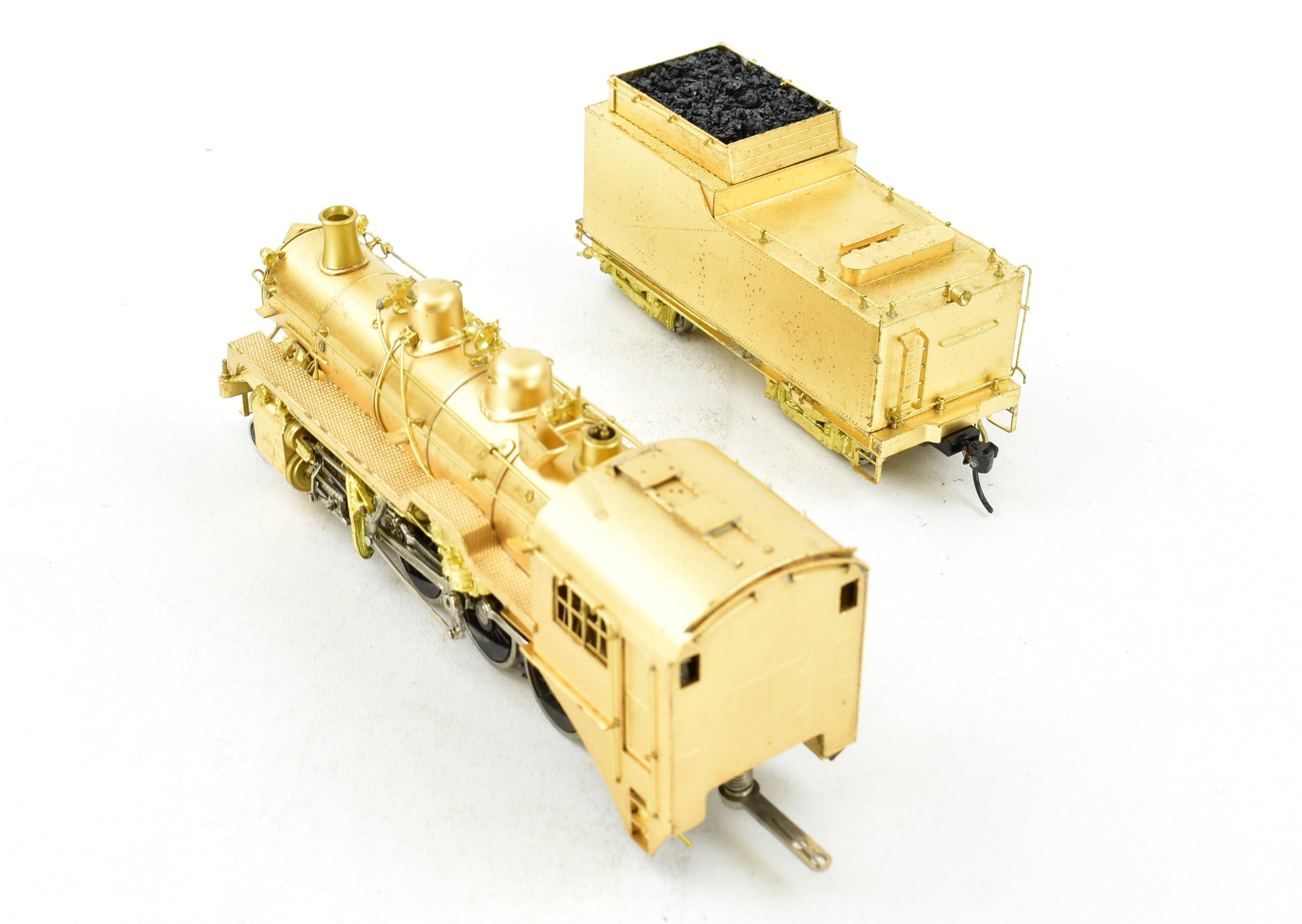 High - Quality HO Scale Brass Model Train - Van Hobbies CPR Canadian Pacific Railway 2 - 8 - 0 Locomotive Replica