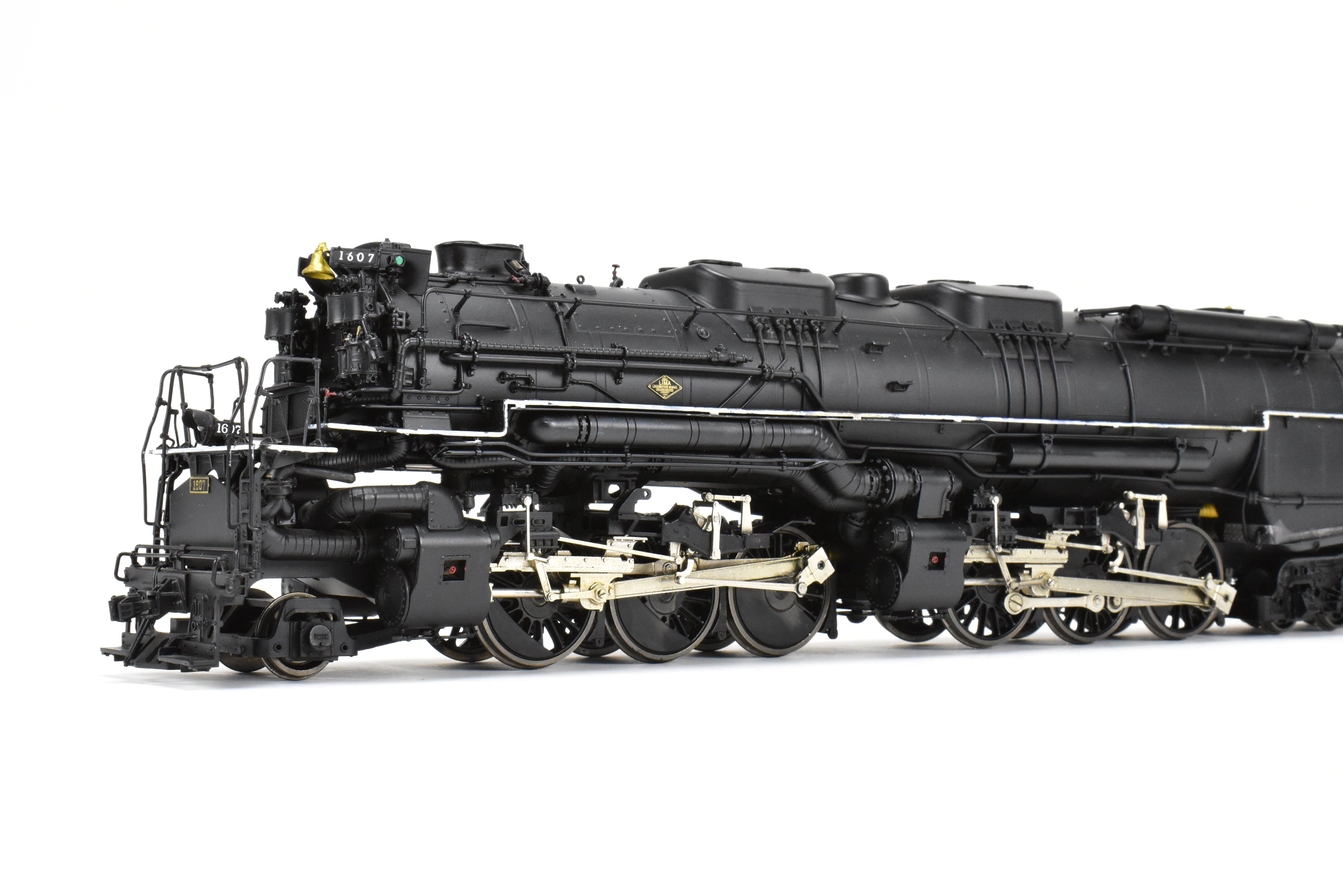 O Scale Brass Model Train - Sunset Models 3rd Rail Division Chesapeake & Ohio Allegheny Class H8 2-6-6-6 2-Rail F/P Locomotive #1607