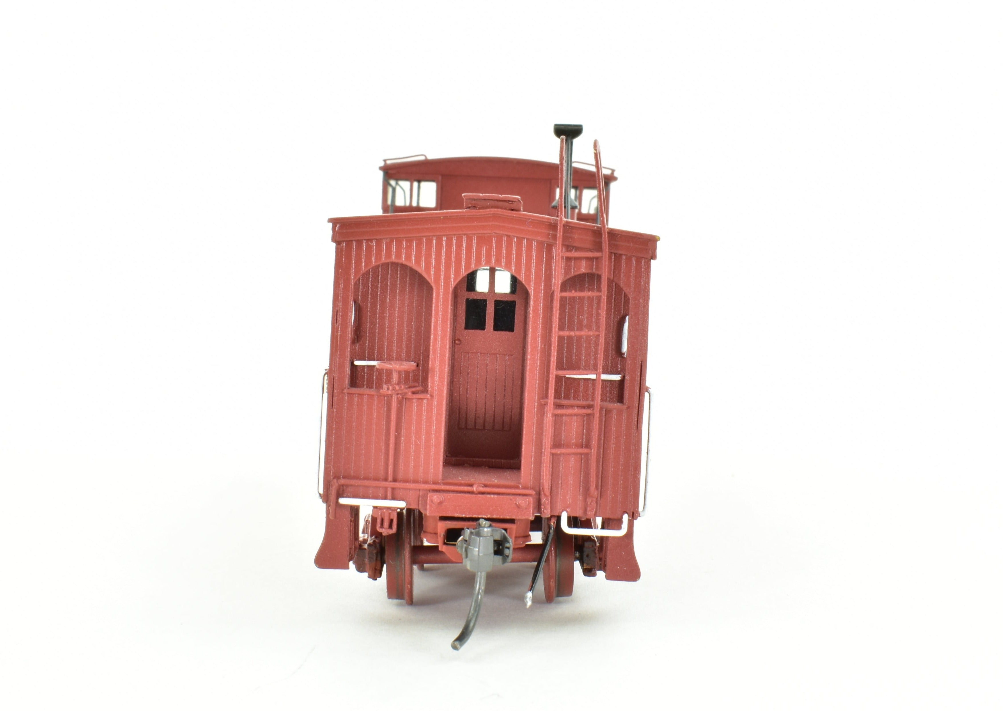 HO Scale Brass Oriental Limited Chicago Great Western Caboose with Professionally Painted Finish