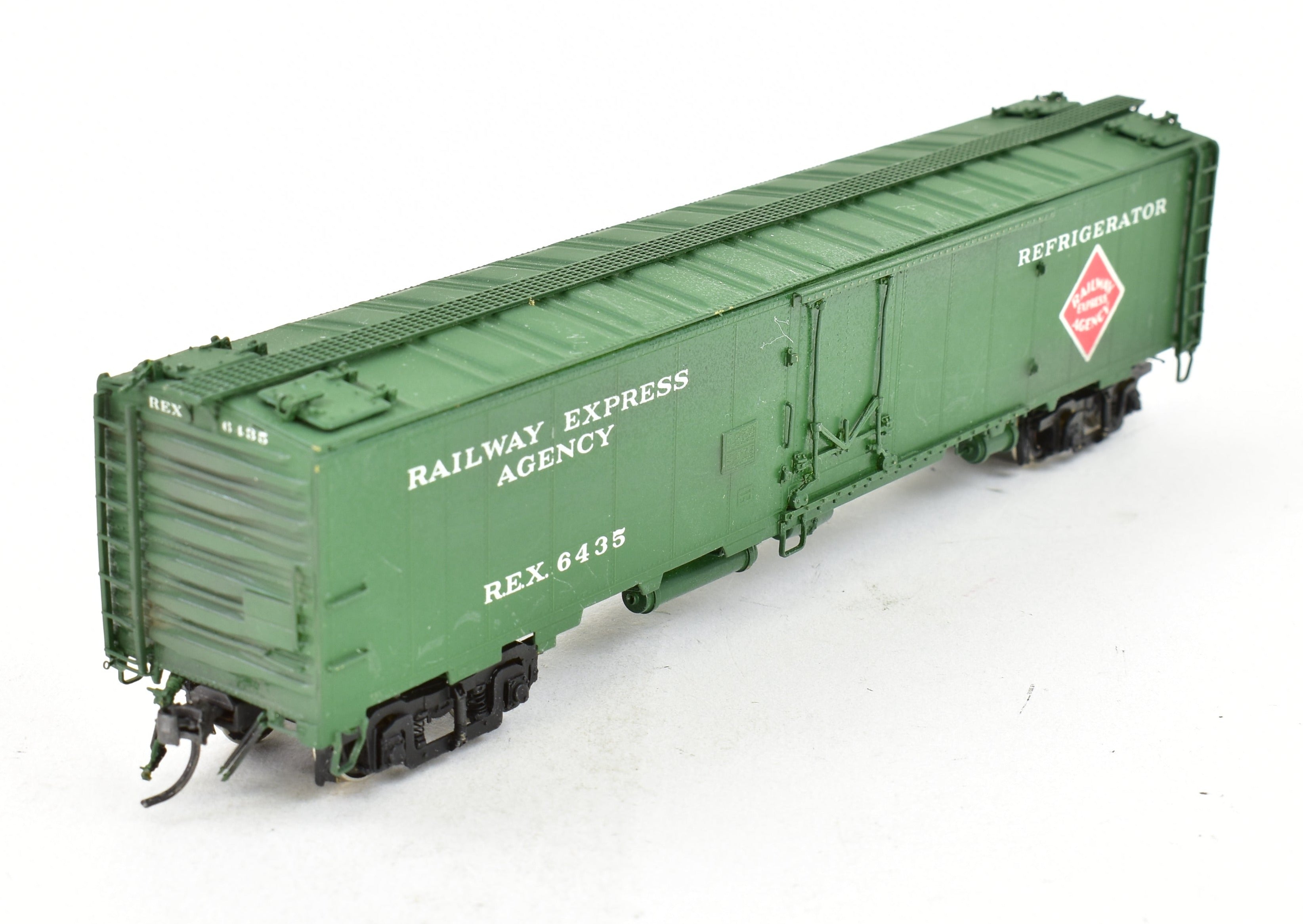 HO Brass Precision Scale Co. Railway Express Agency Ice Refrigerator Car CP Model