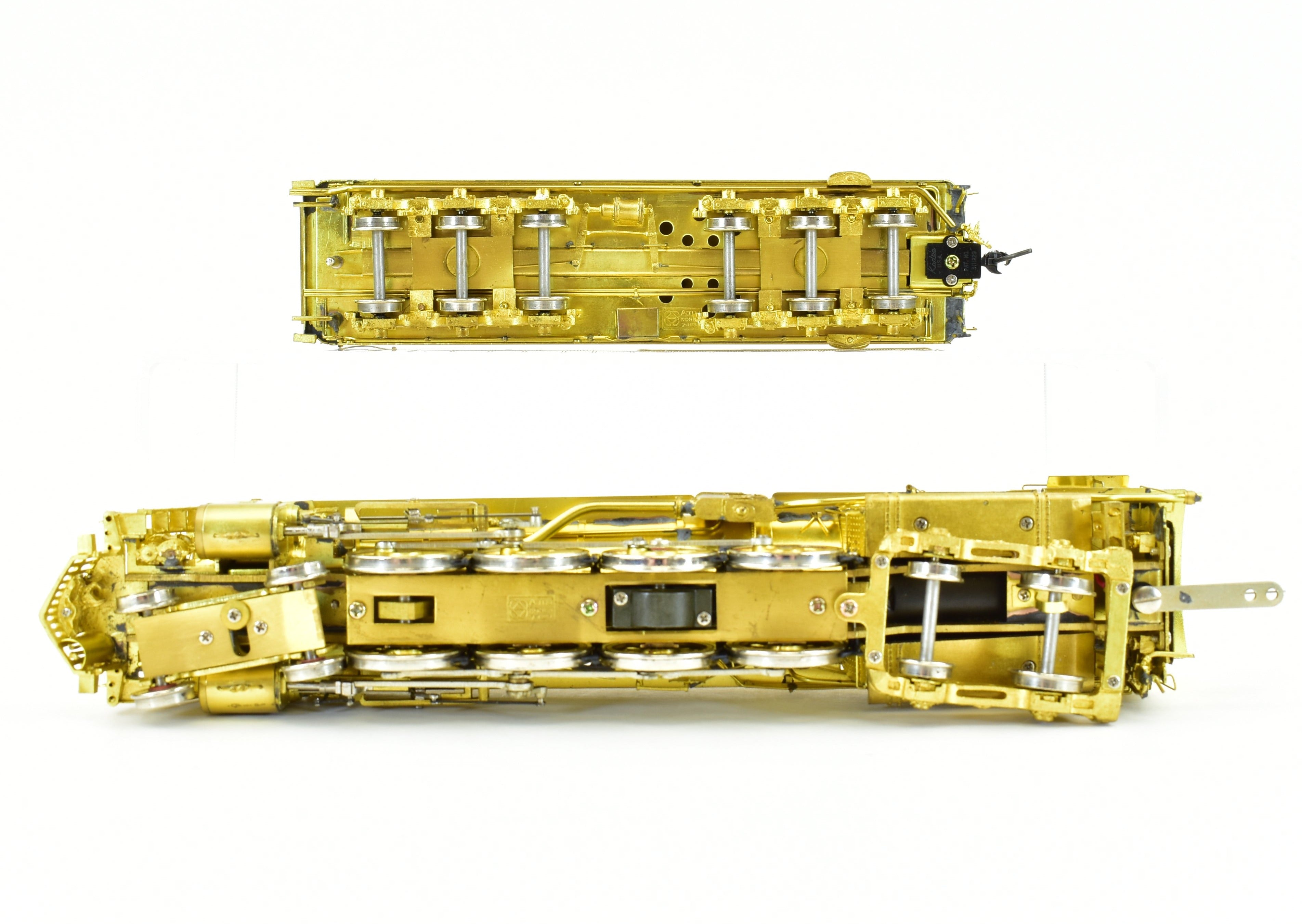 HO Scale Brass Model Train - Overland Models, Inc. Missouri Pacific 2100 4-8-4 Steam Locomotive by Ajin Precision