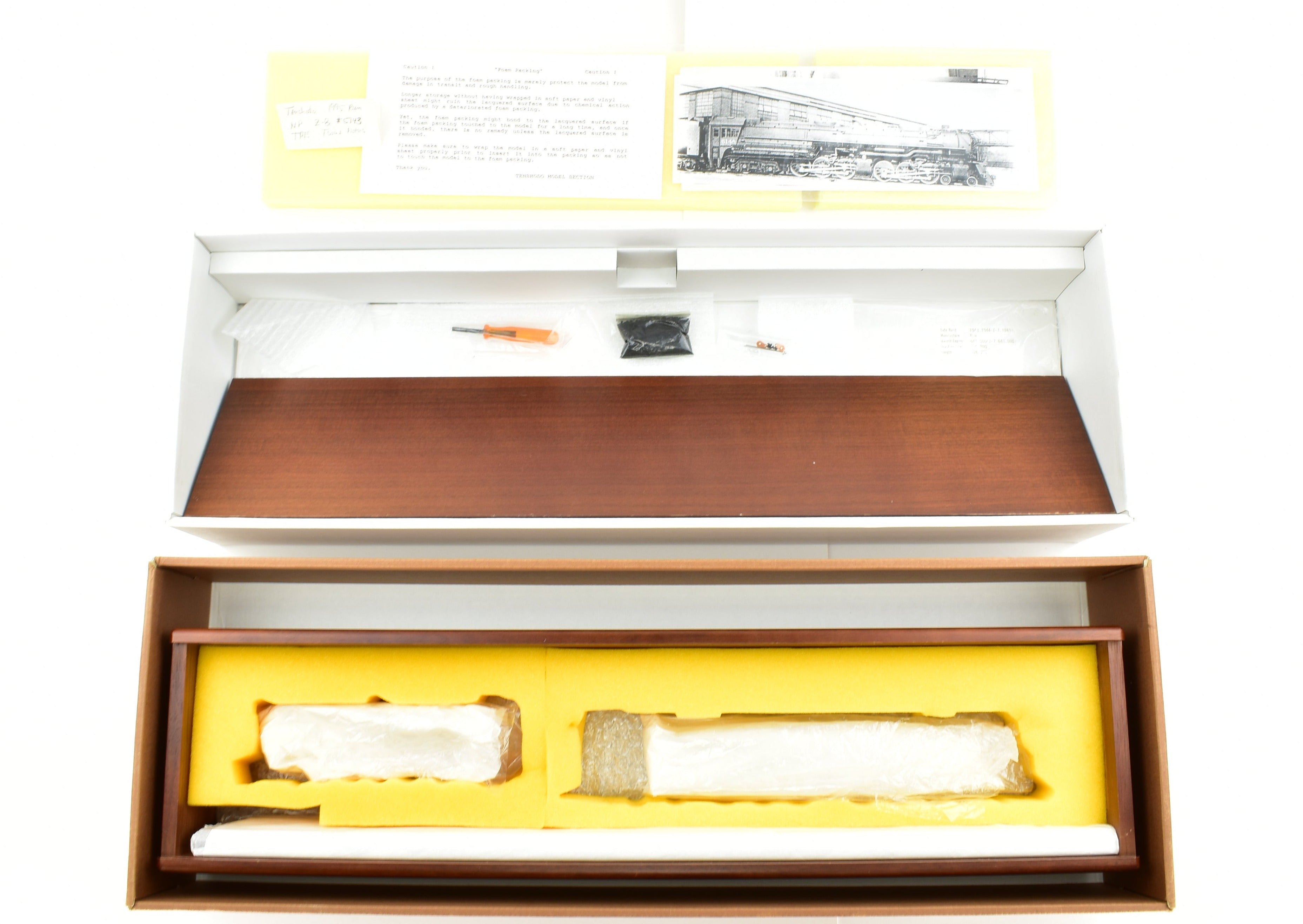 HO Scale Brass Model Train - PFM Northern Pacific Class Z - 8 4 - 6 - 6 - 4 FP from Tenshodo, 1995 Production Run