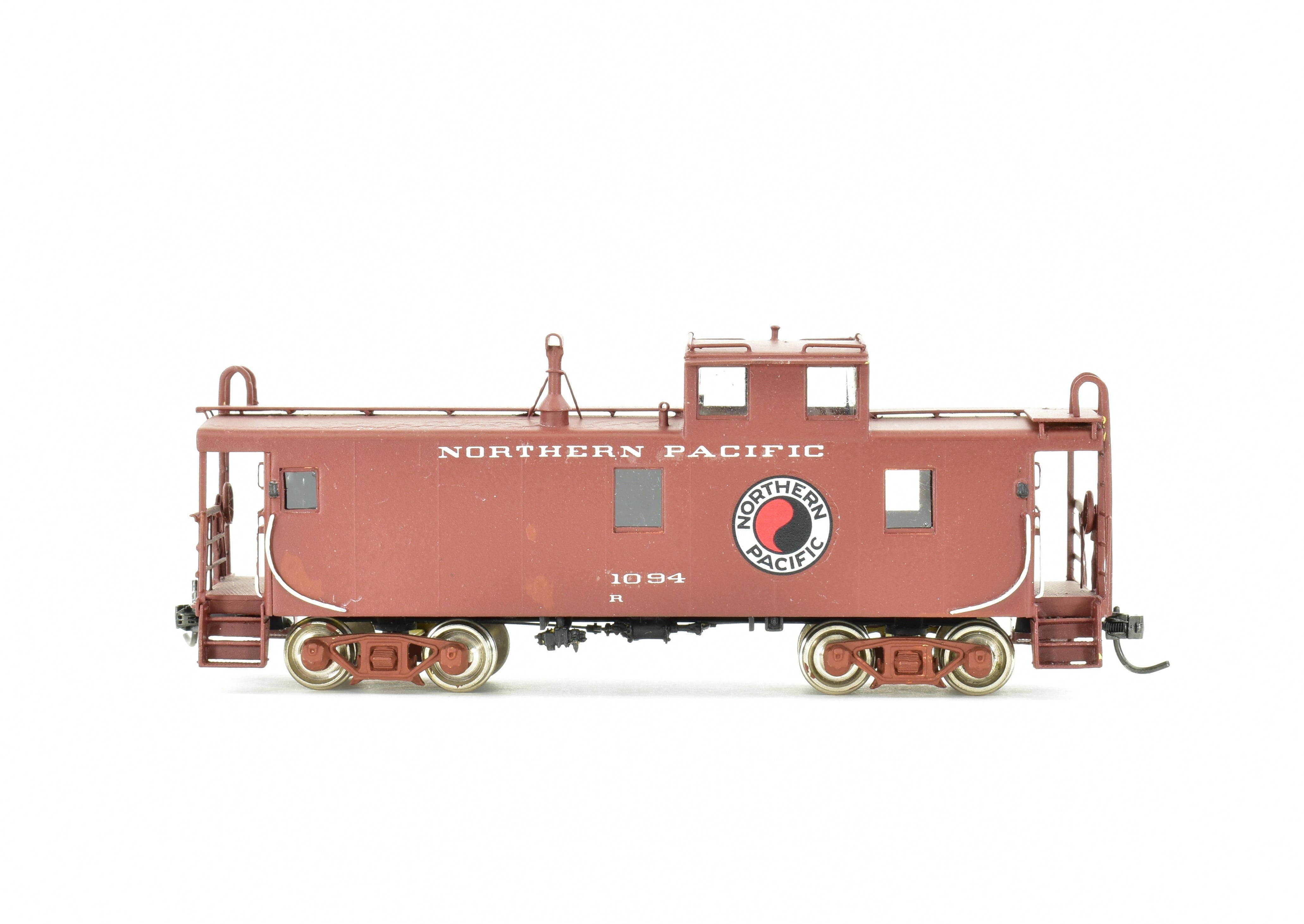 1981 HO Brass OMI Northern Pacific Steel Caboose from Overland Models, Inc.